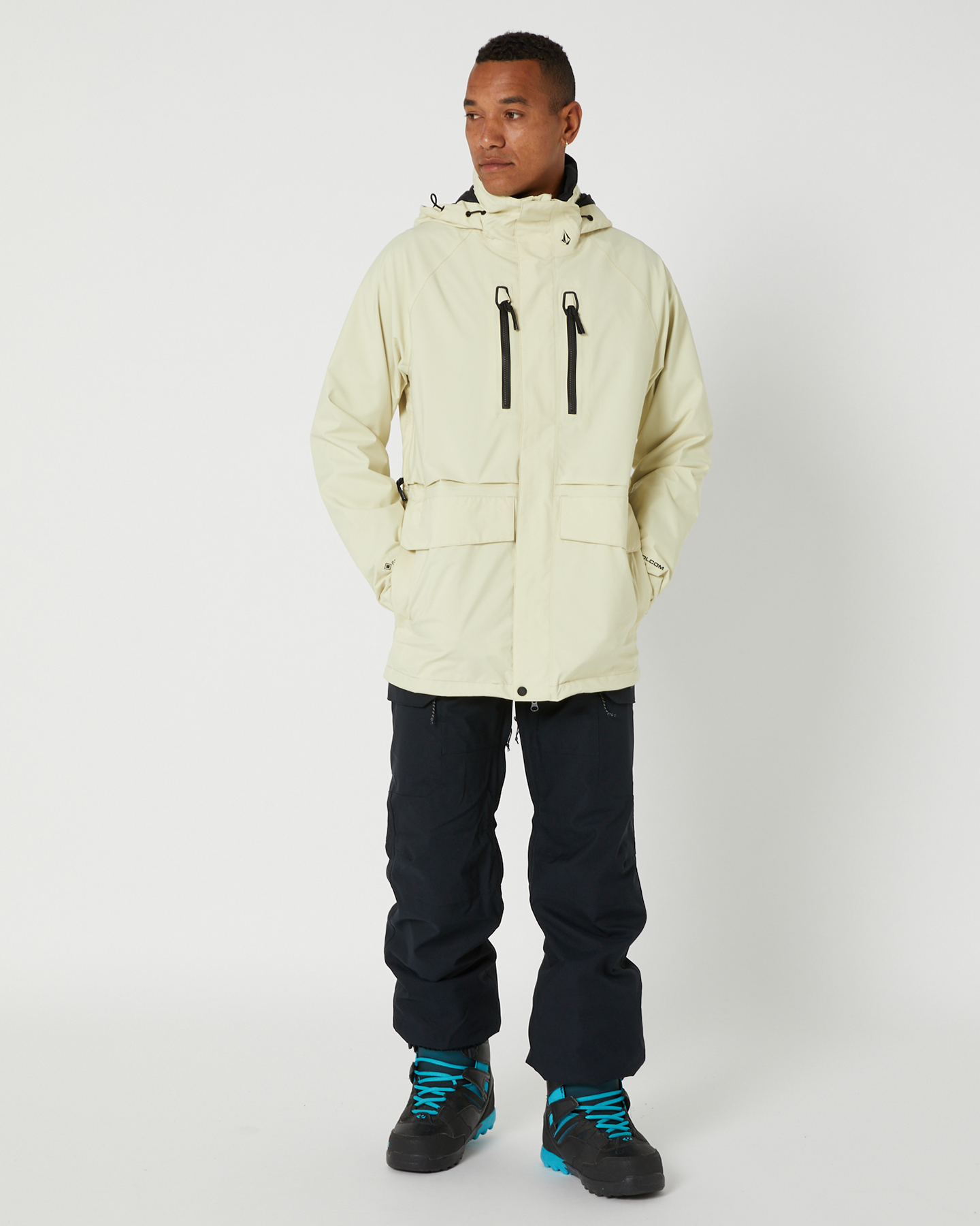 Volcom Stone Stretch Gore-Tex Jacket - Khaki | SurfStitch