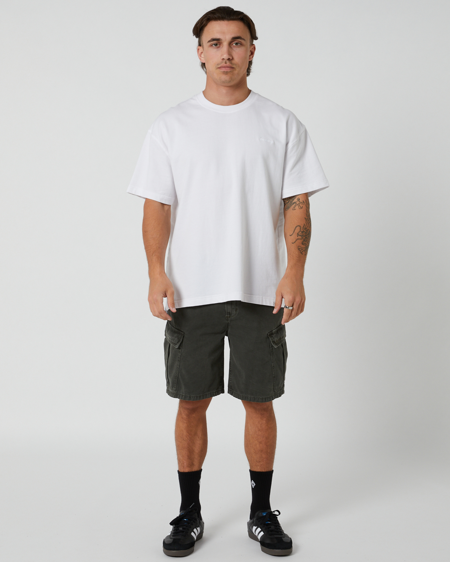 Abrand 95 Cargo Baggy Short Taboo - Army Green | SurfStitch