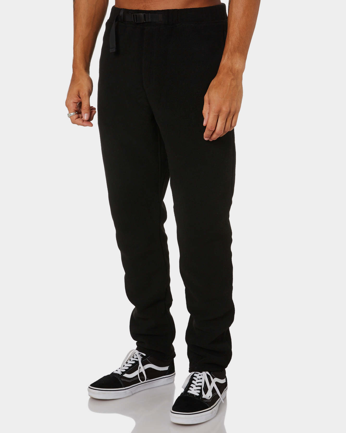 Patagonia Lightweight Synchilla Snap-T Mens Pants - Black | SurfStitch