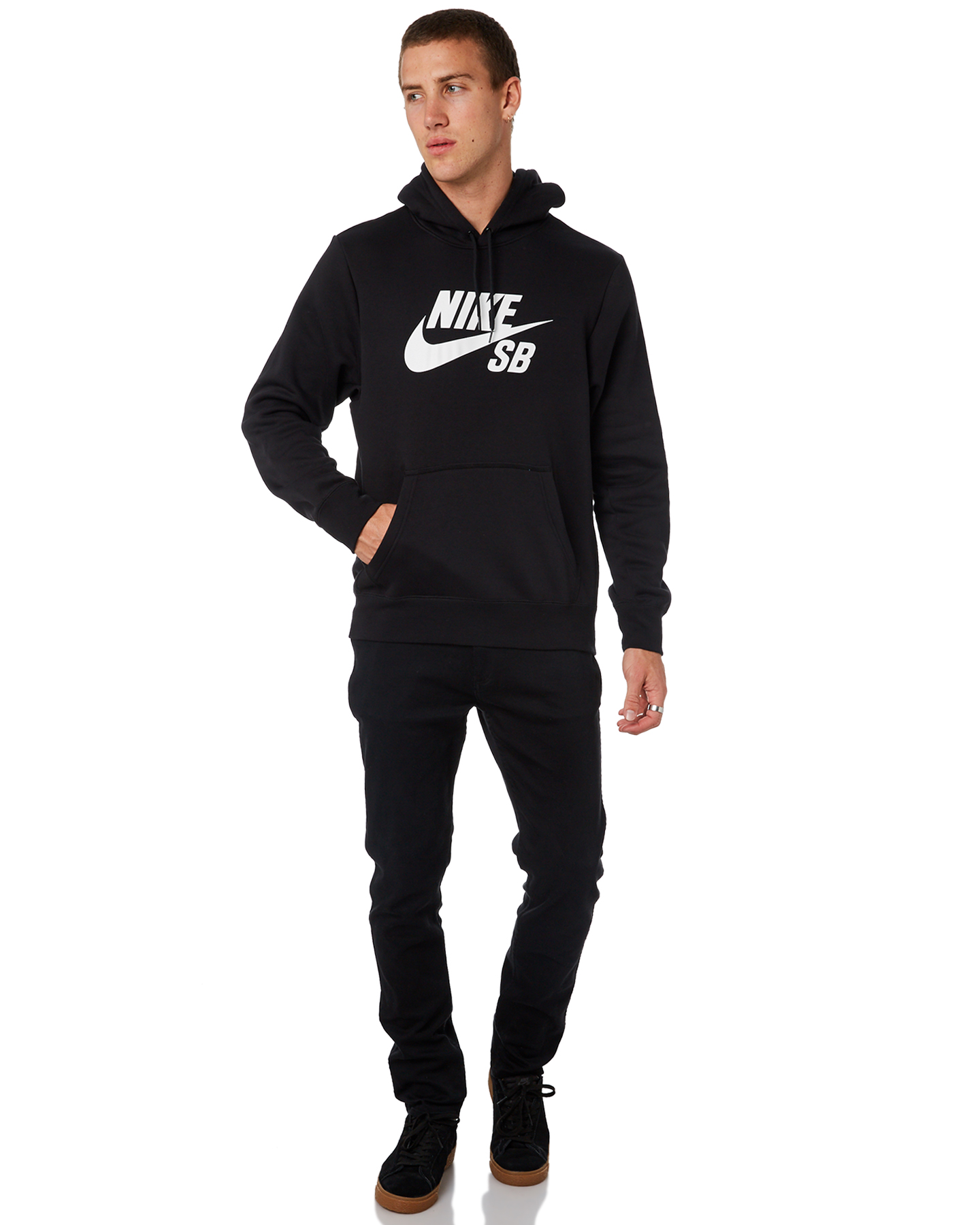 nike sb icon black mens sweat shorts