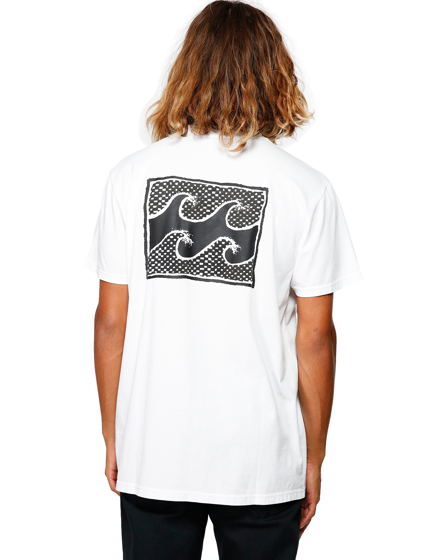 billabong white t shirt mens