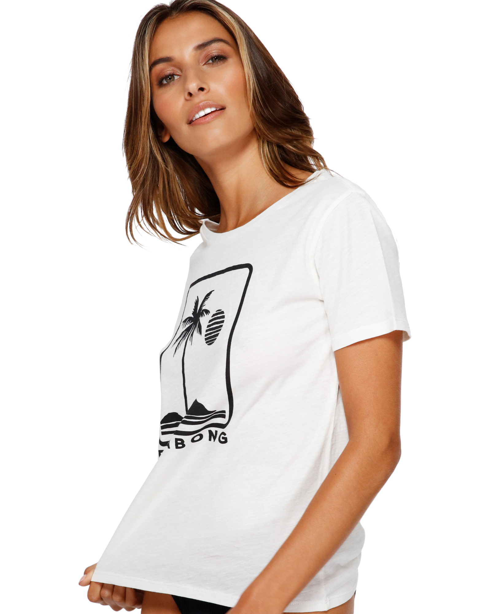 Billabong Here To Stay Tee - Salt Crystal | SurfStitch