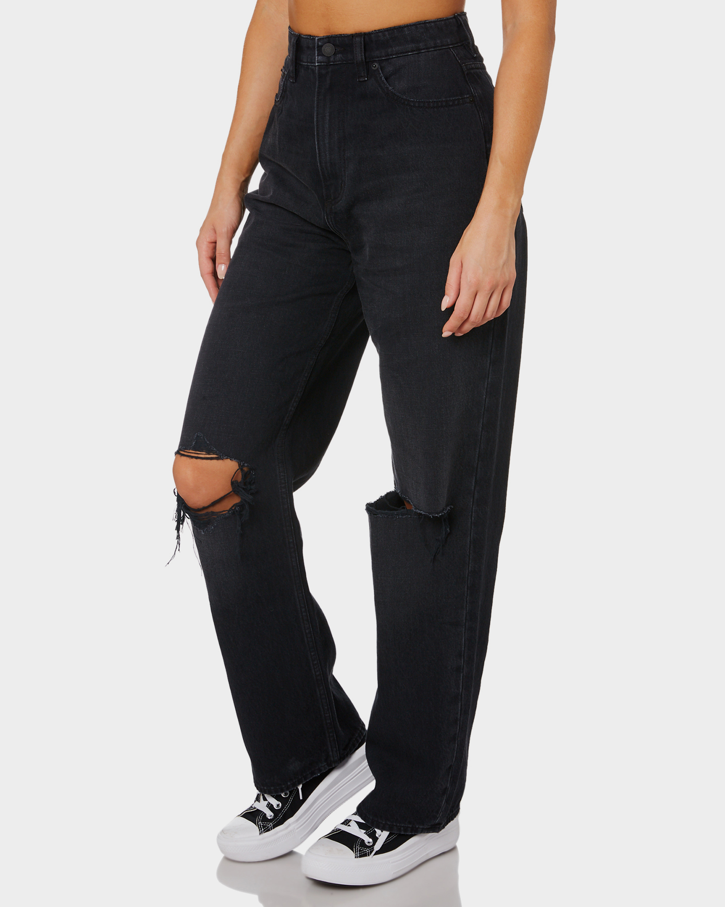 lee high baggy jeans sun skies
