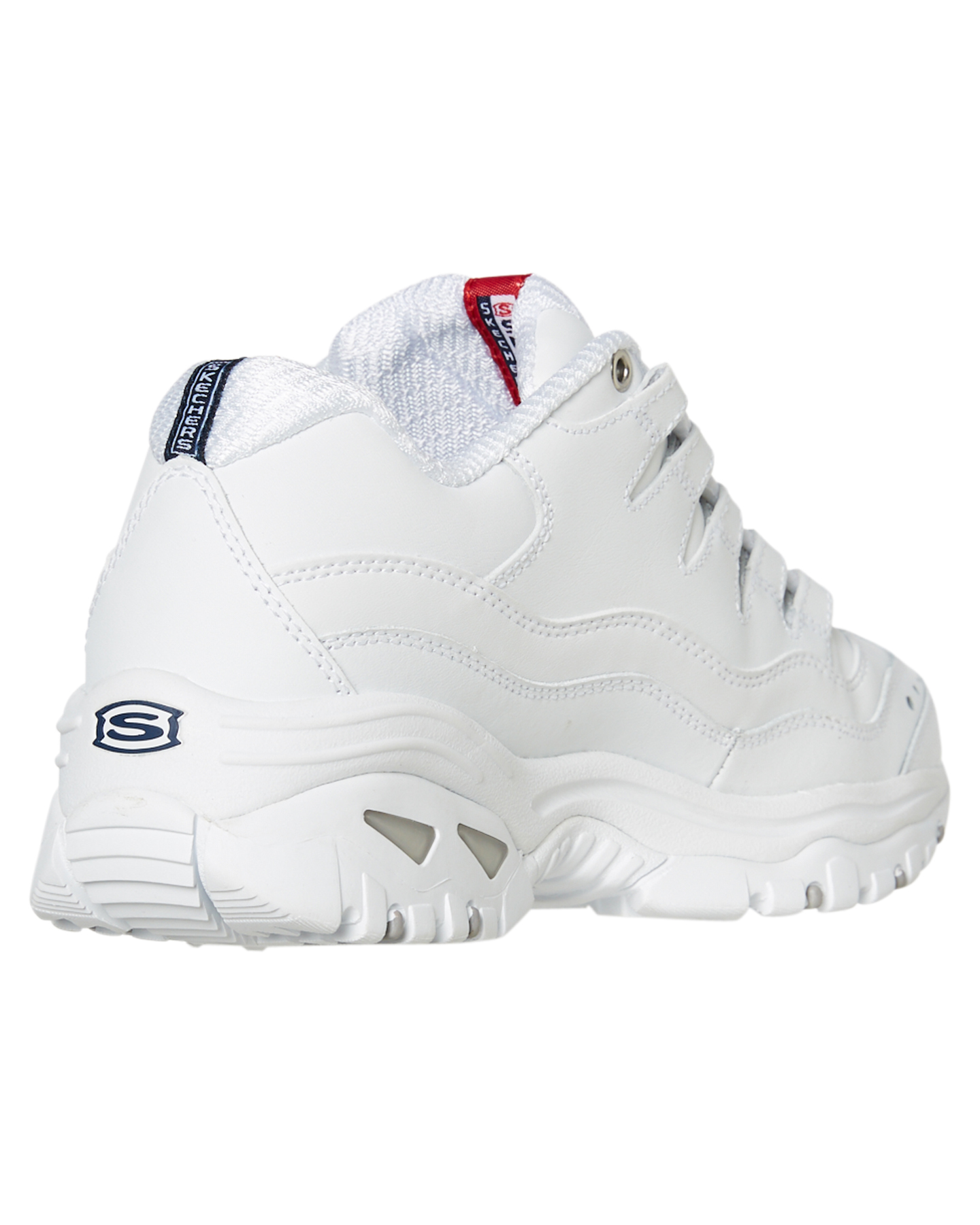 skechers white platform sneakers