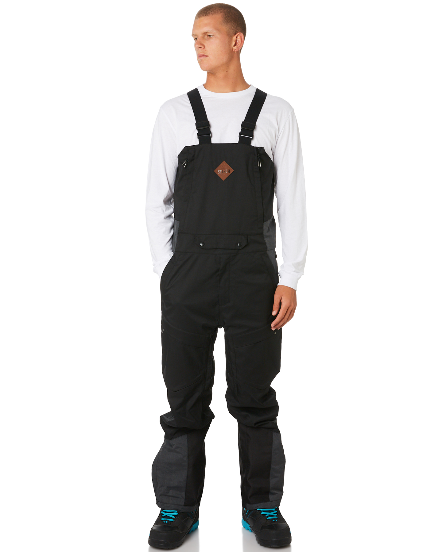 Rip Curl Search Bib Mens Snow Pant Jet Black SurfStitch
