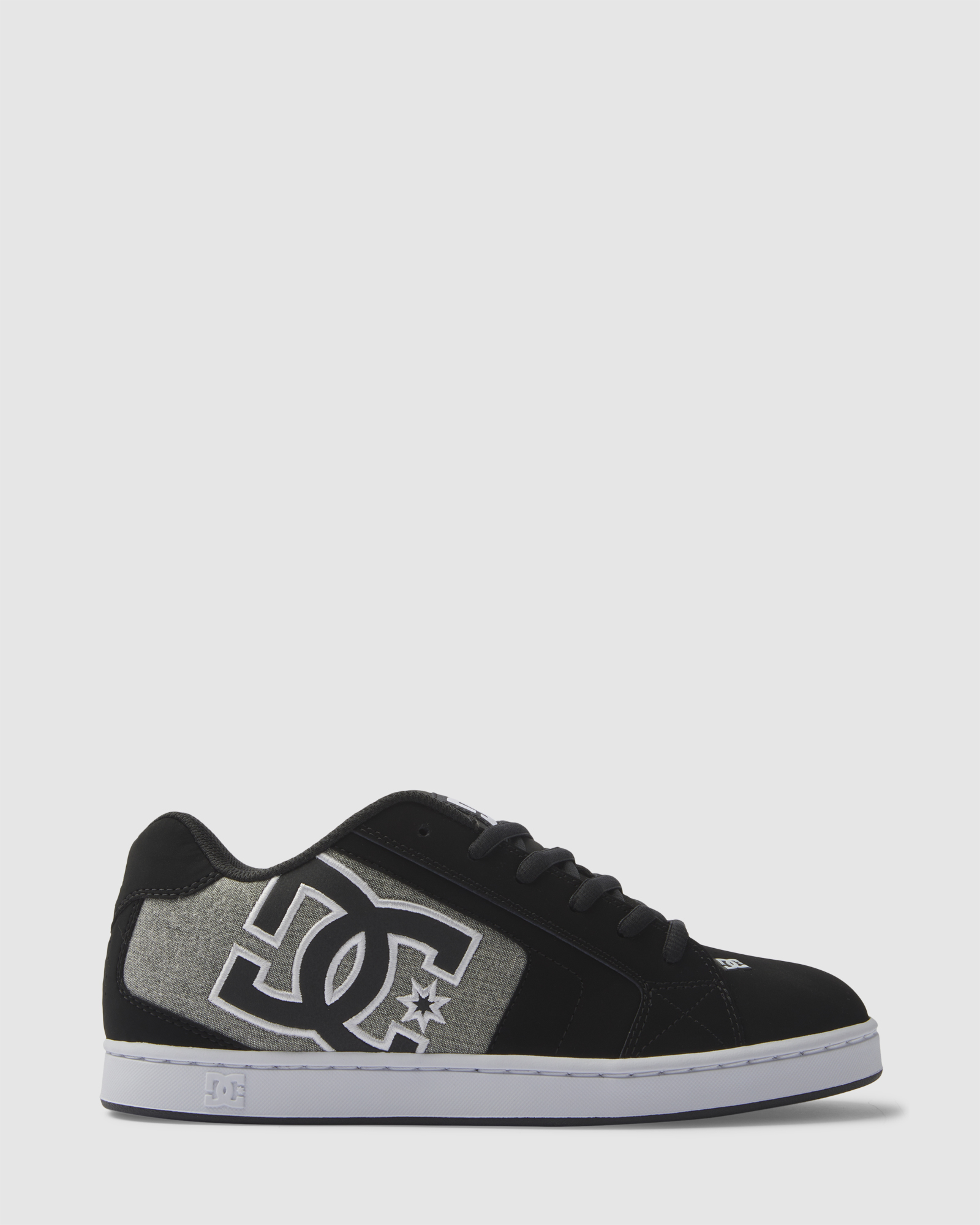 Dc Shoes Mens Net Shoes - Black Battleship | SurfStitch