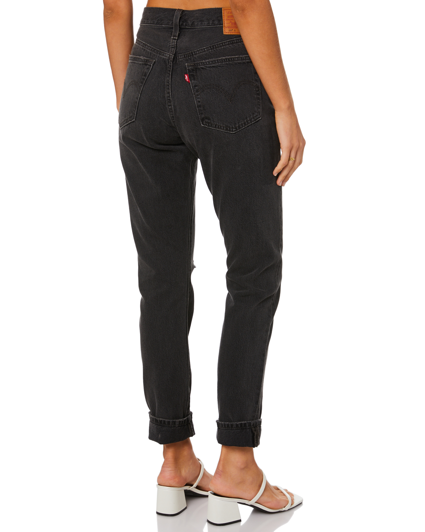 levi's 501 skinny womens black