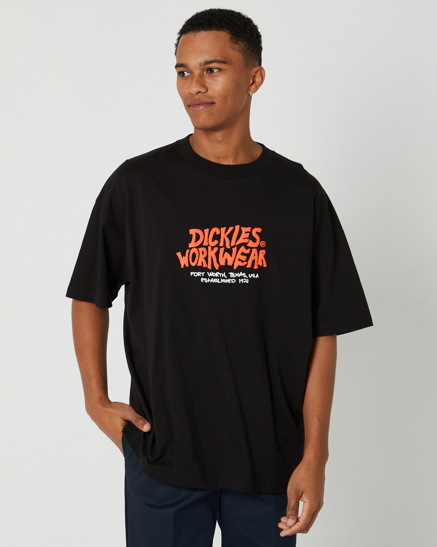 Dickies Work Classic Fit Tee | Black - SurfStitch
