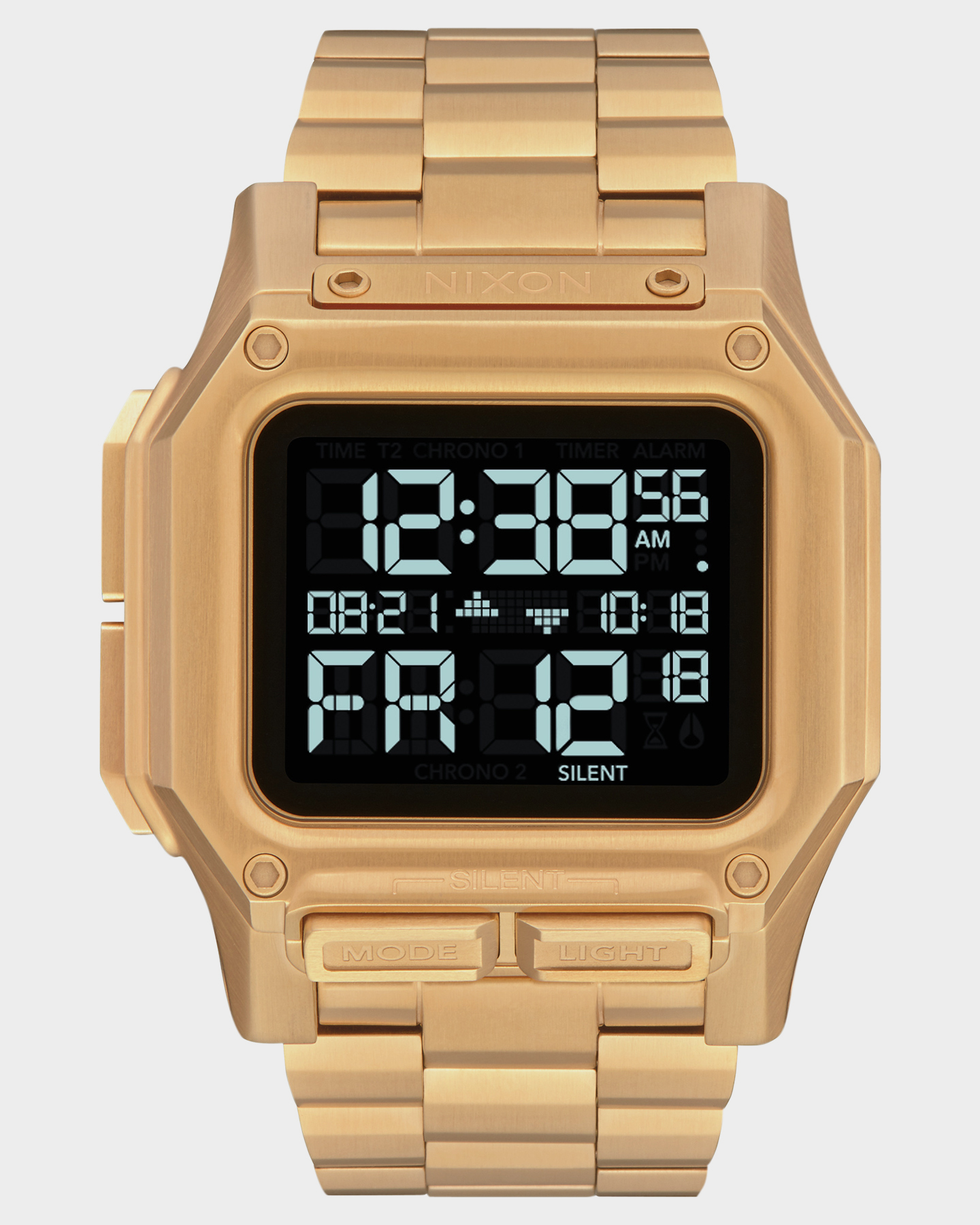 Nixon gold online square watch