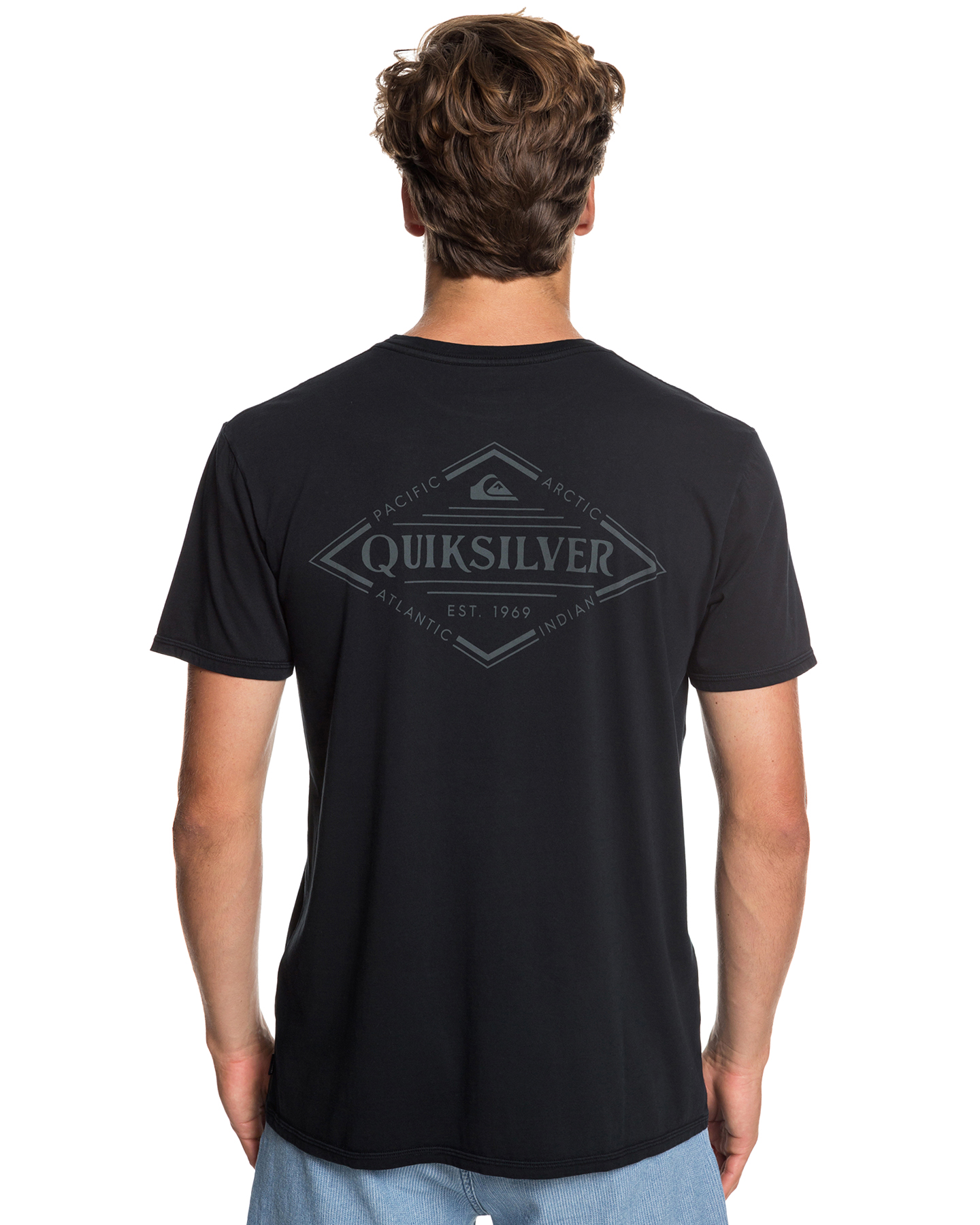 Quiksilver Mens Vibed Ss Tee - Black | SurfStitch