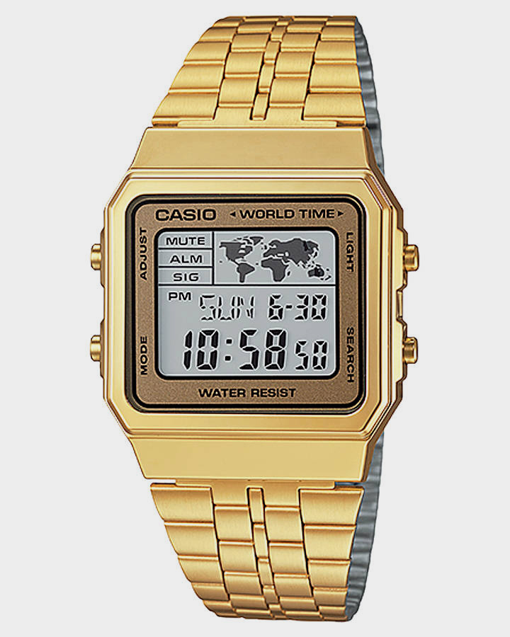 casio gold watch sale