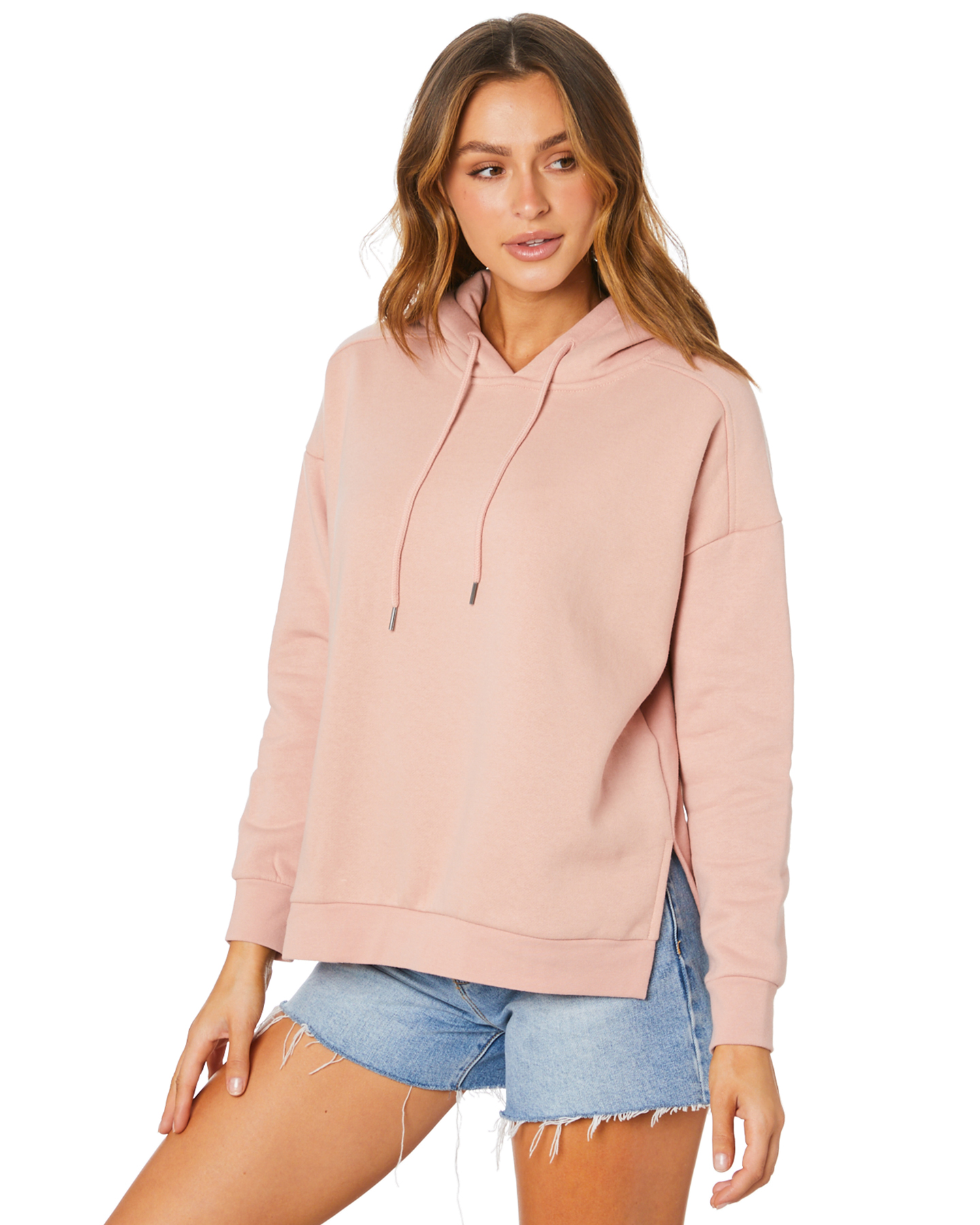 All About Eve Wanted Hoodie - Pink | SurfStitch