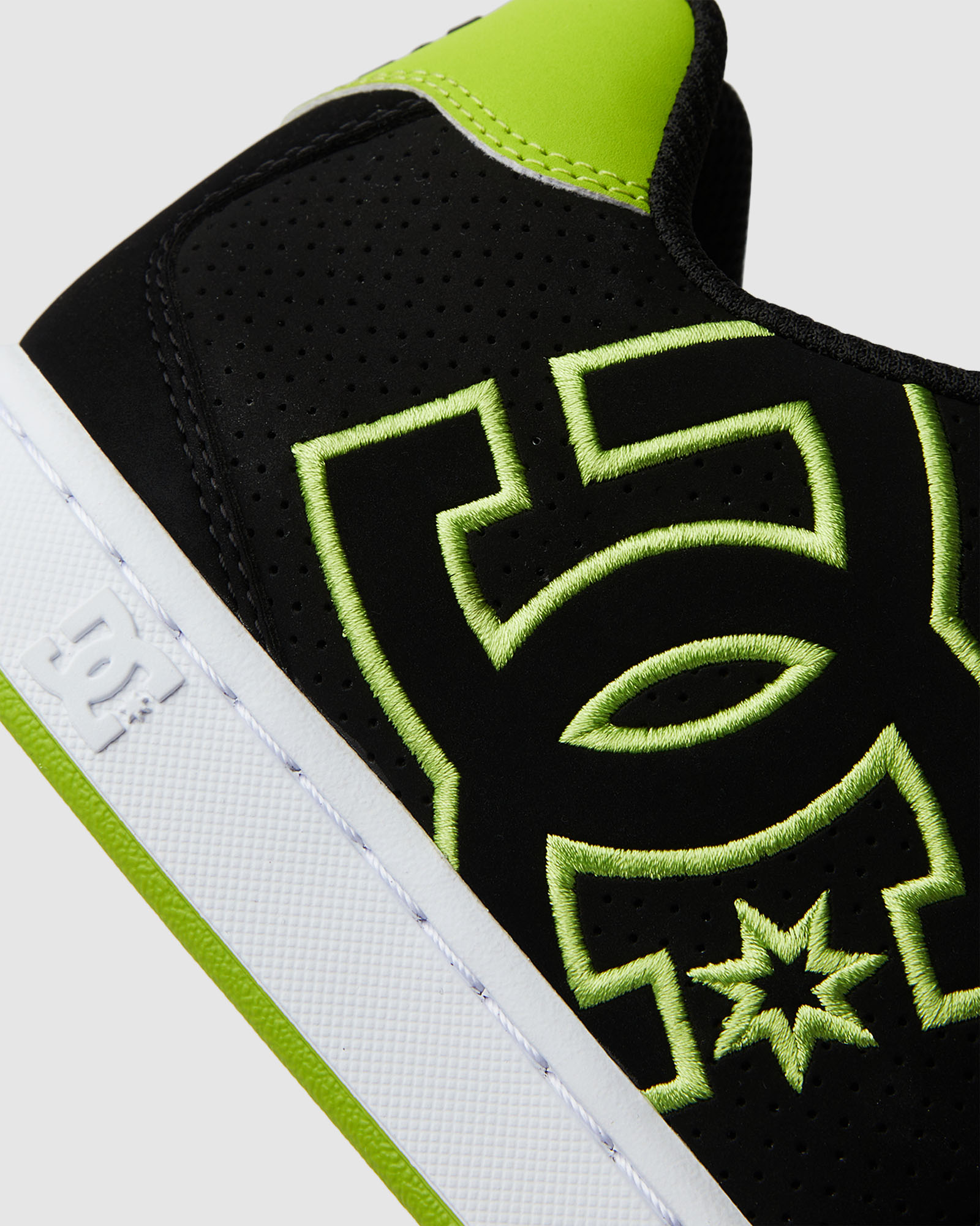 Black and lime green dc shoes cheap