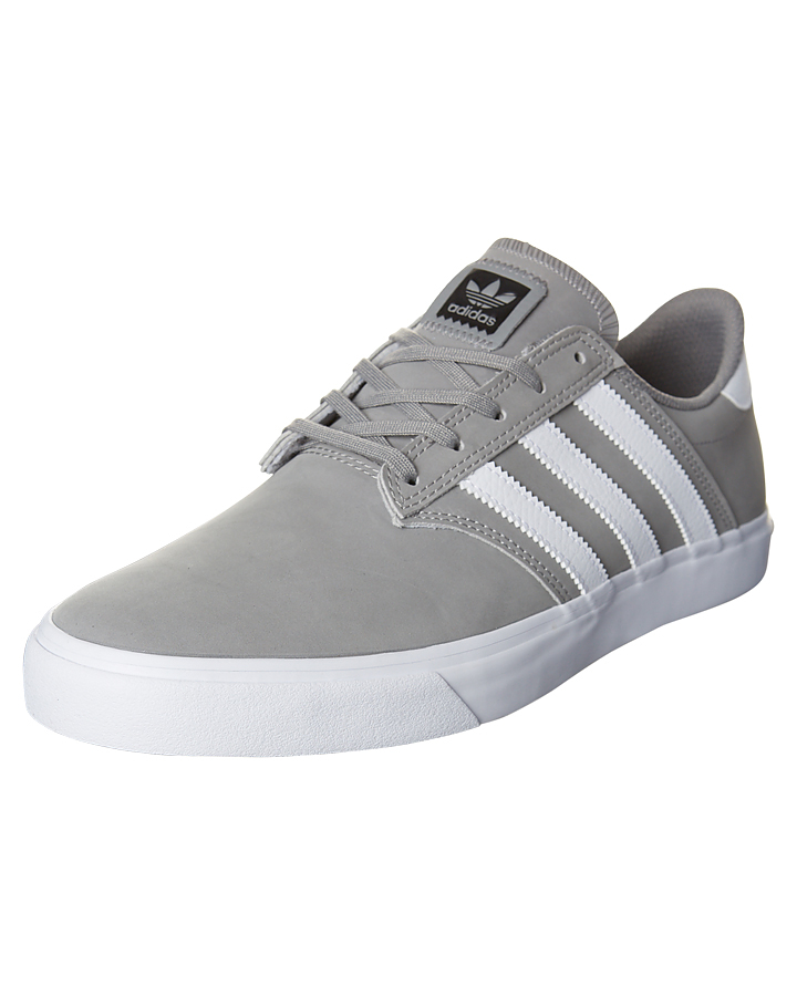 adidas grey skate shoes