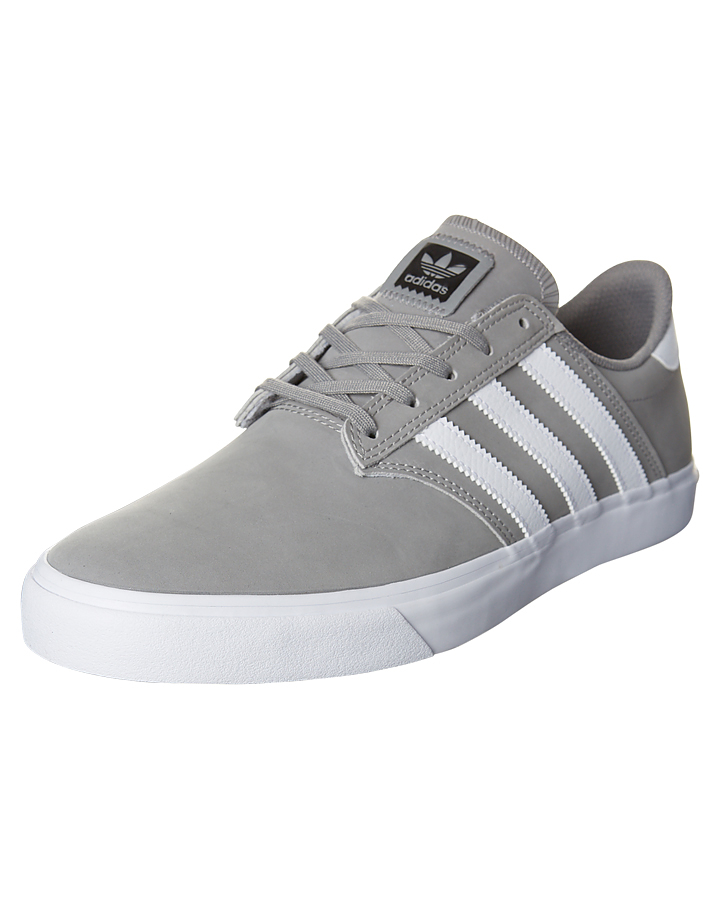 grey adidas skate shoes