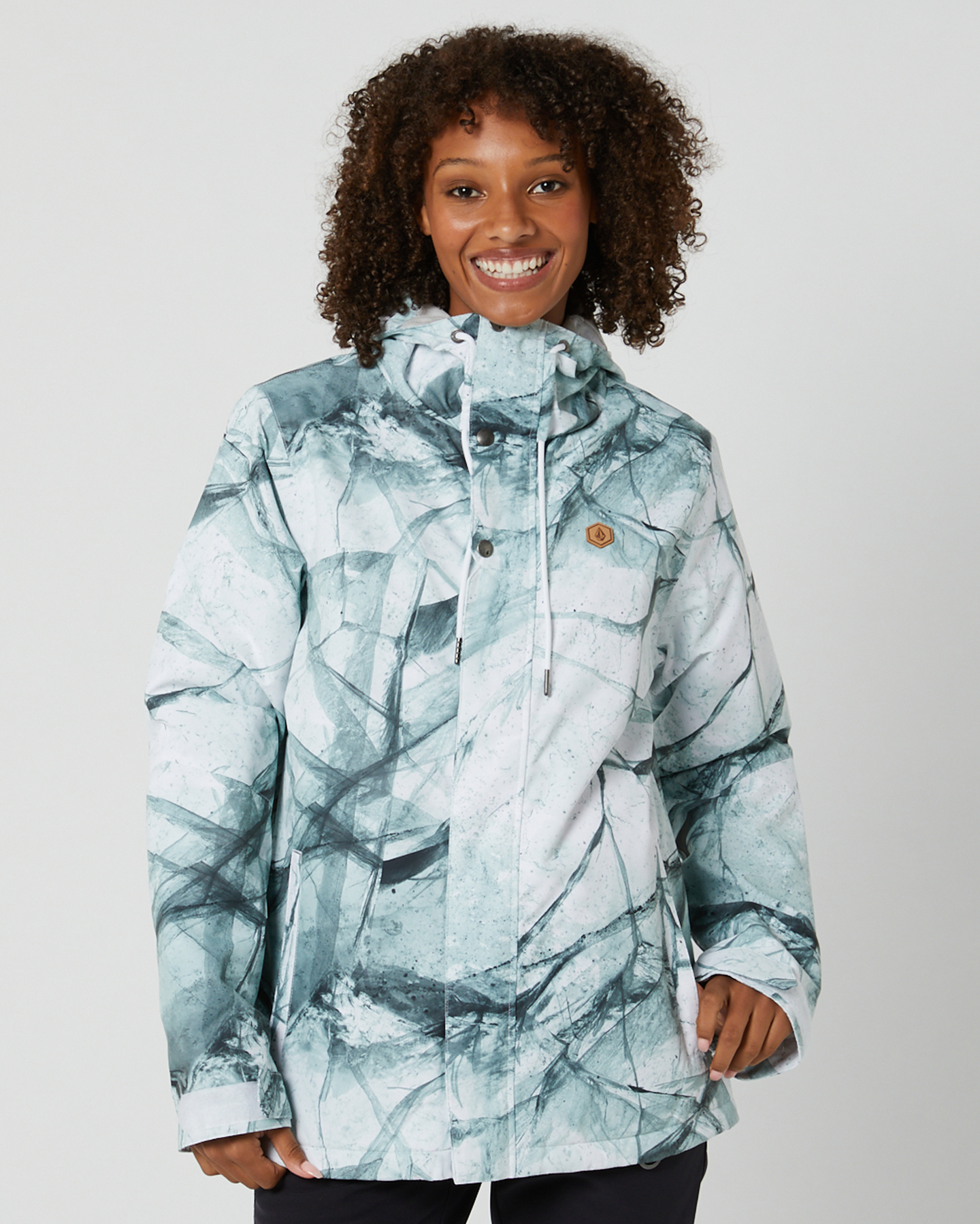 Volcom Bolt Ins Jacket - White Ice