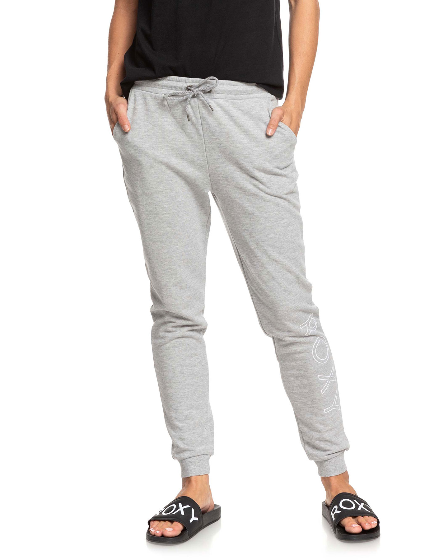 Roxy Womens Eternally Yours Track Pant Heritage Heather SurfStitch