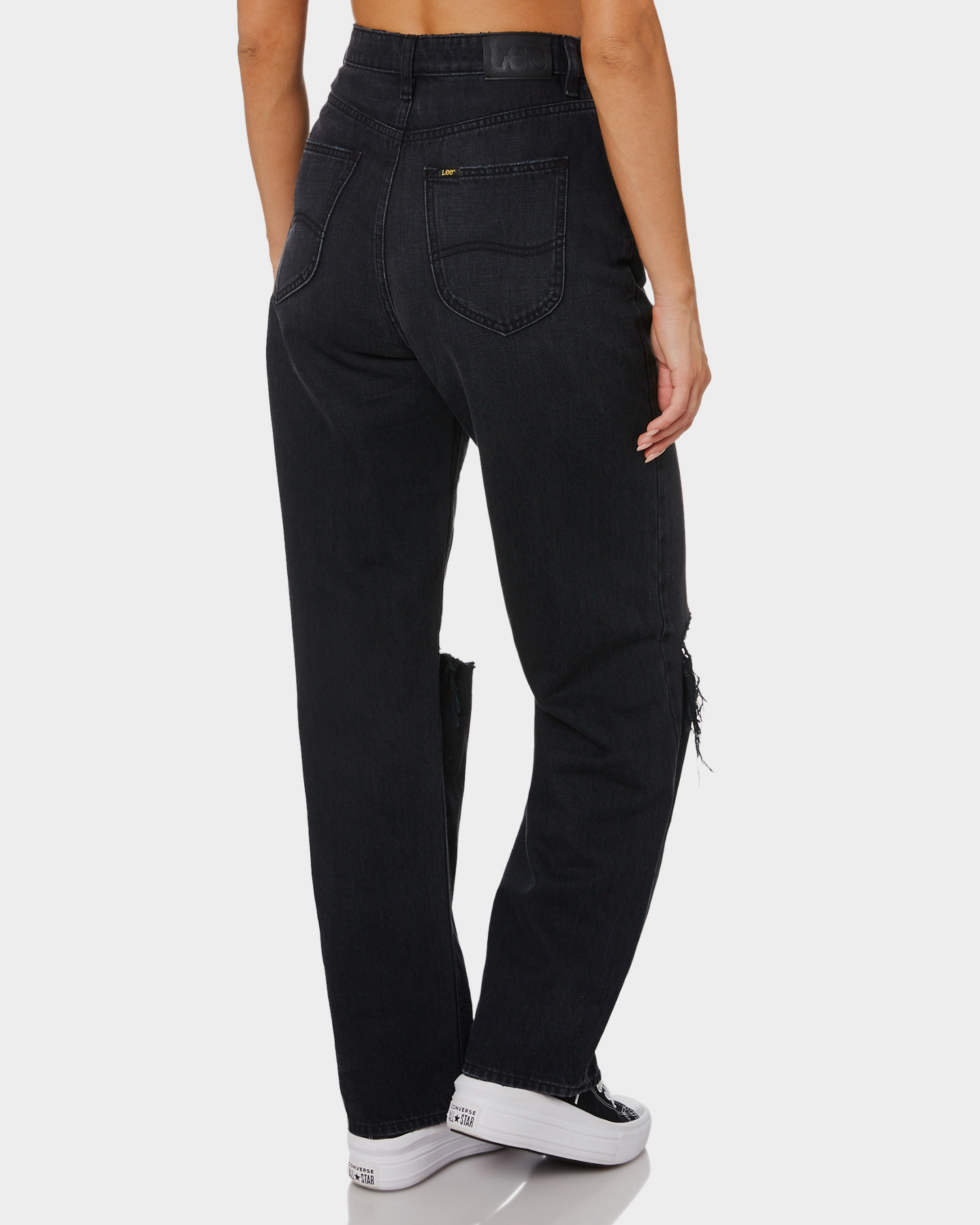high baggy jeans