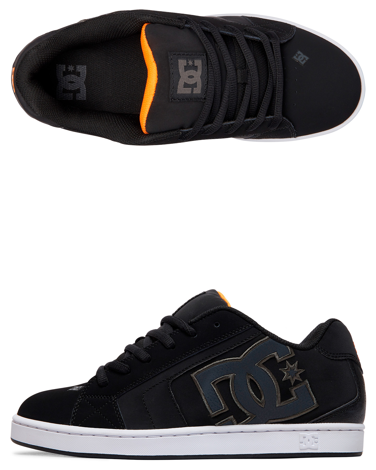 men's black dc skate shoes