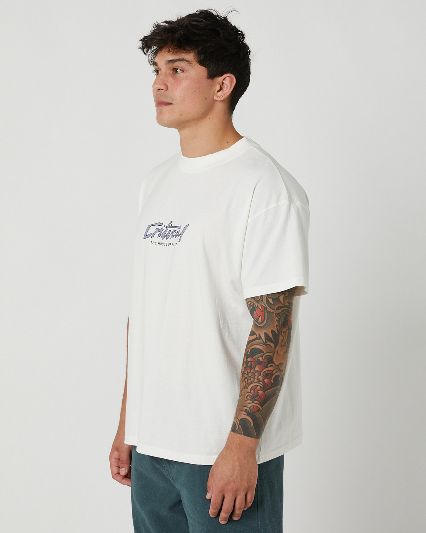 The Critical Slide Society Dune Tee - Vintage White | SurfStitch