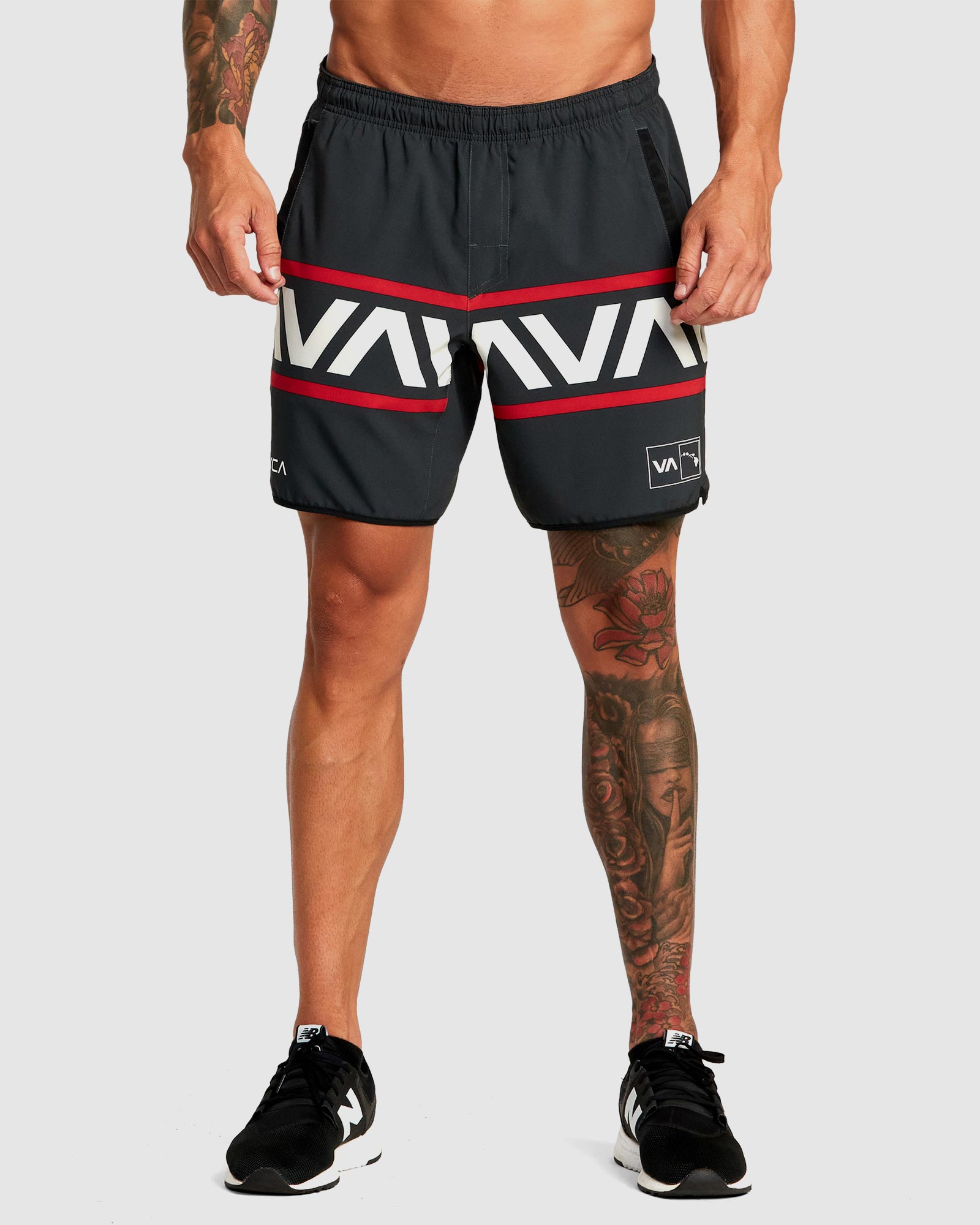 Rvca men's yogger short sales