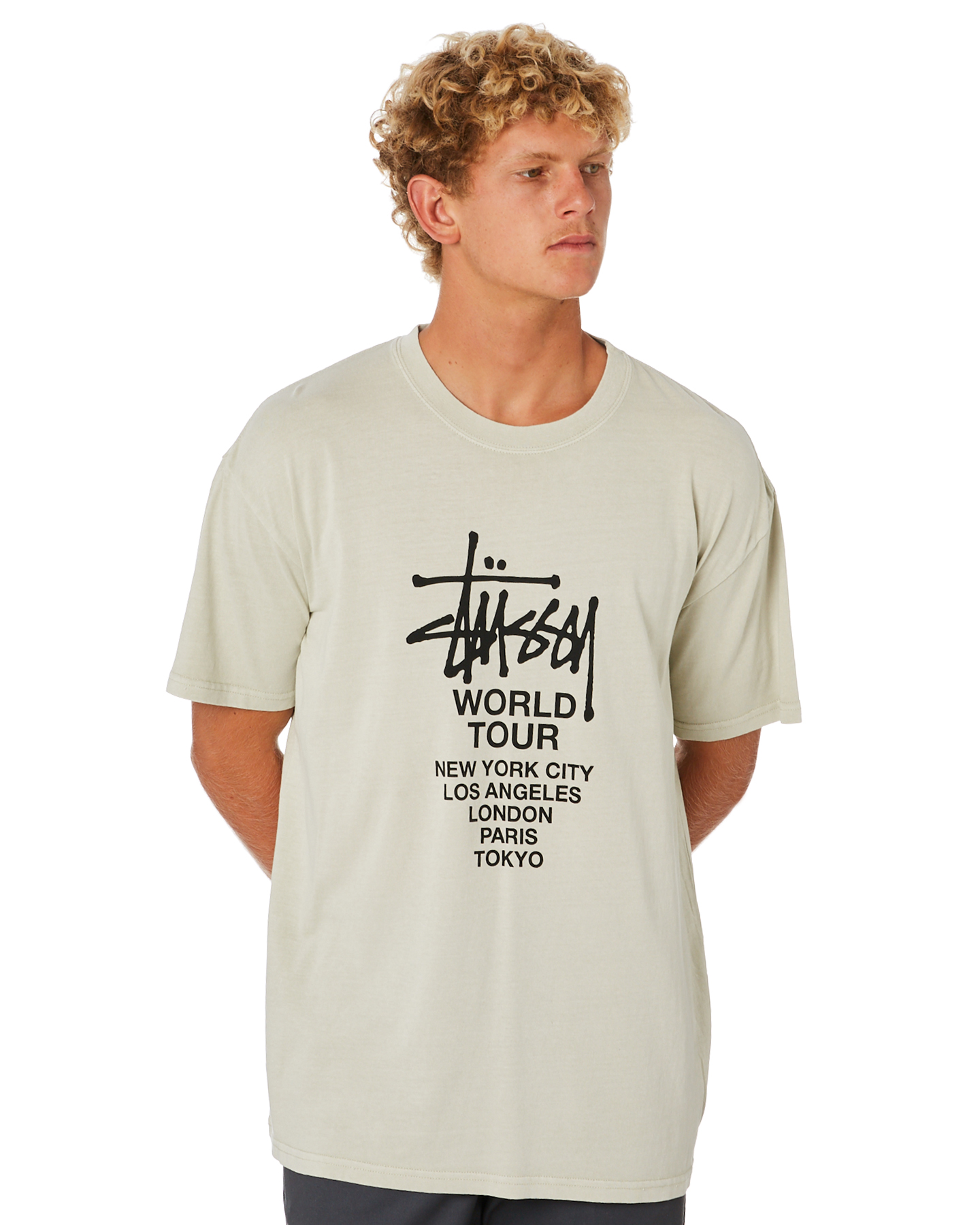 stussy tour tee