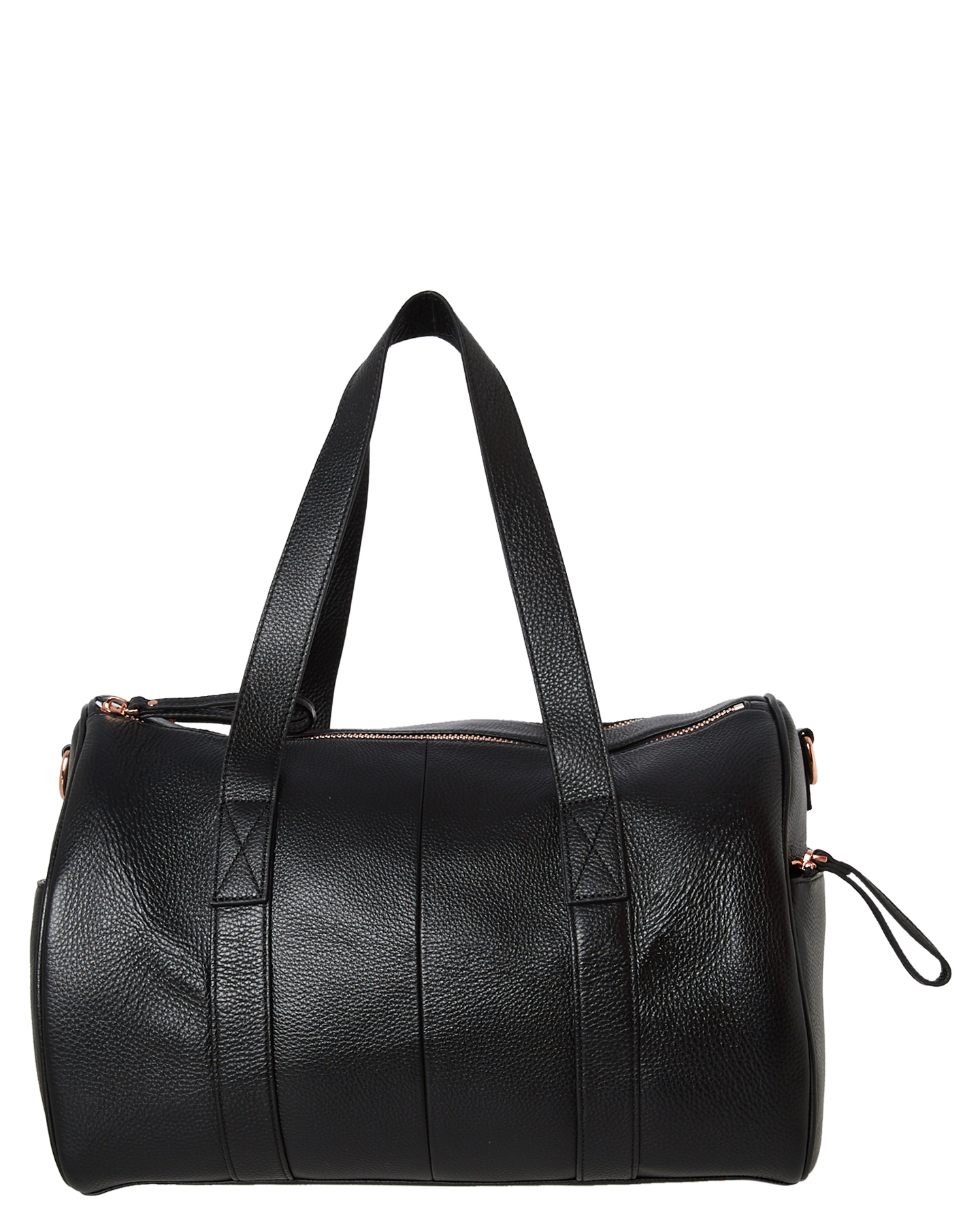 black rose gold bag