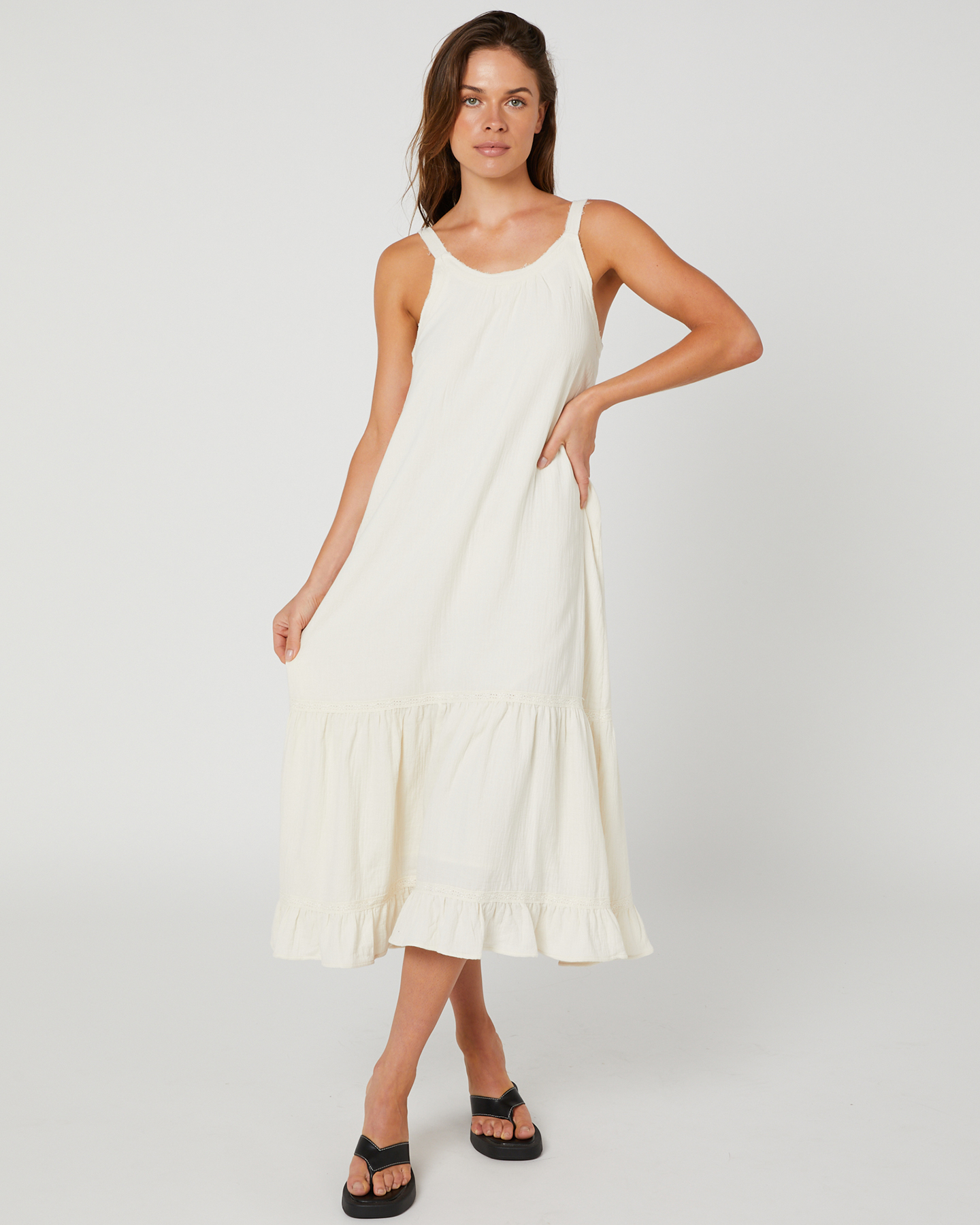 Ottway The Label Yamba Dress - White | SurfStitch