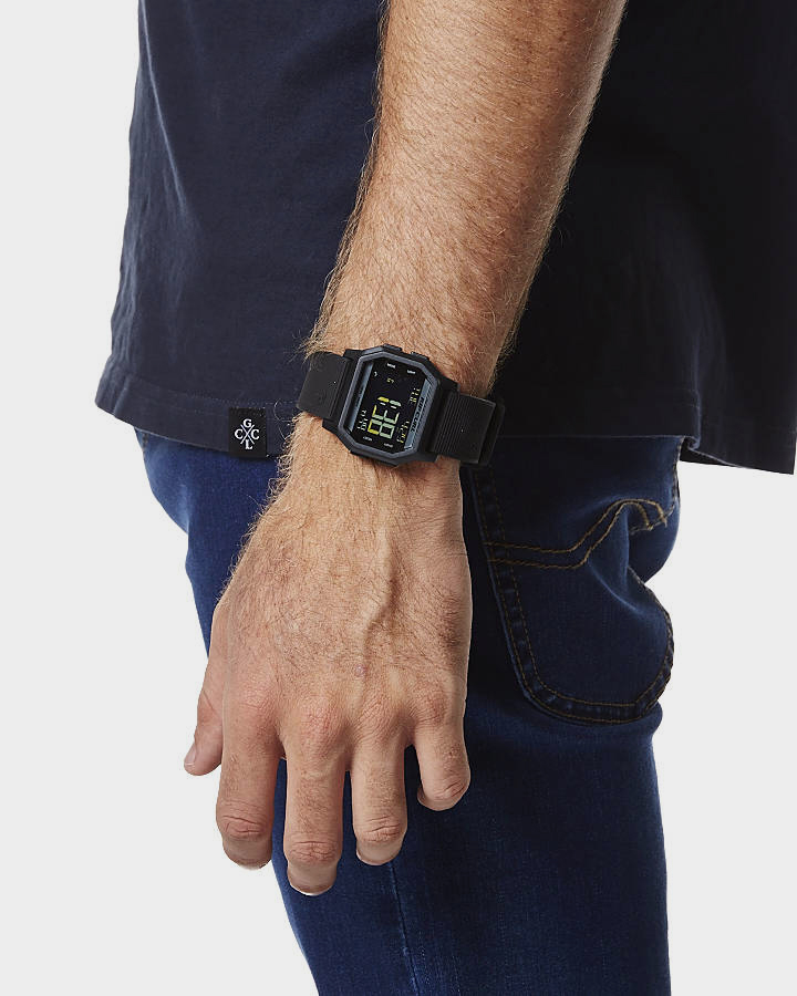 rip curl atom webbing digital watch
