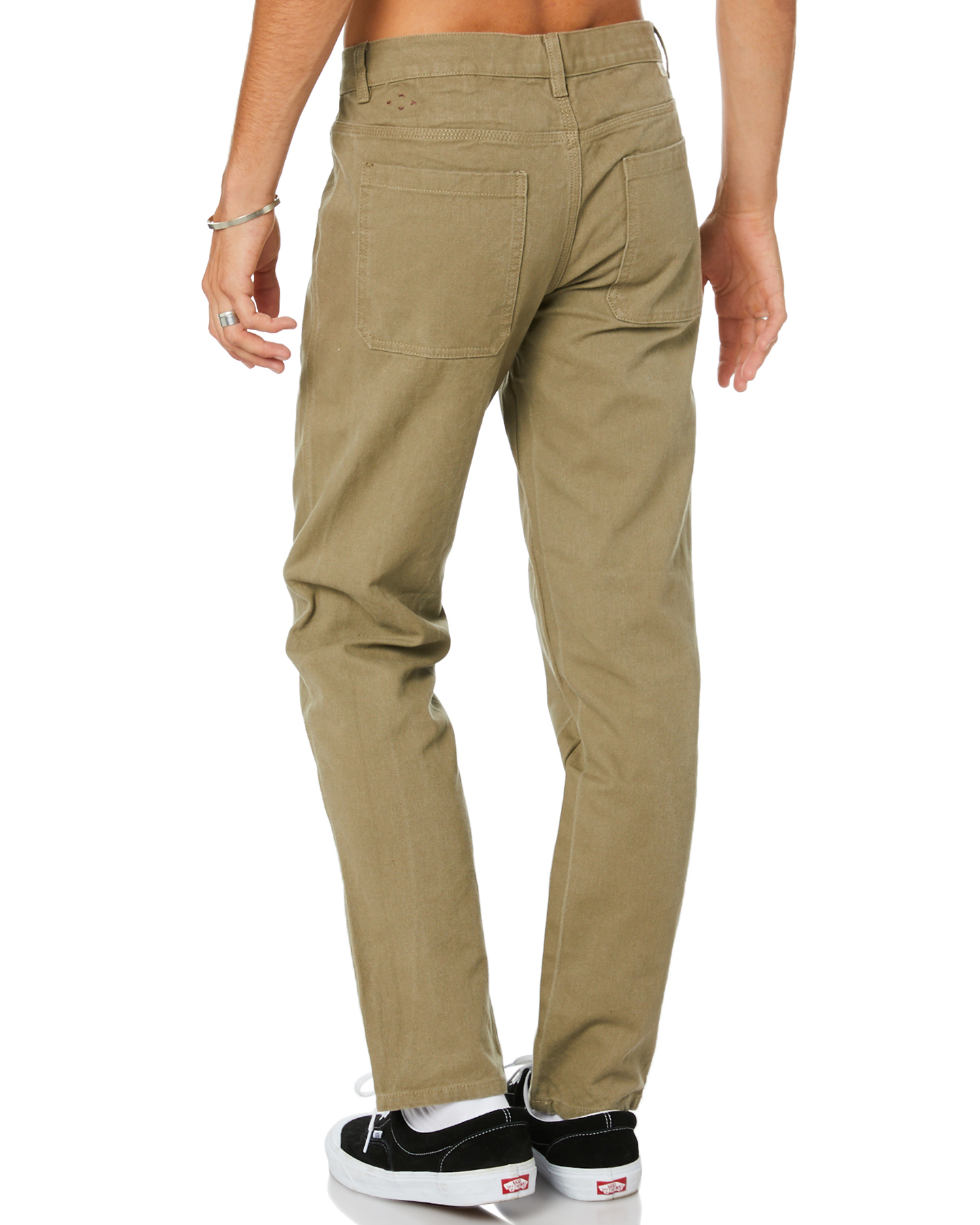 Mctavish Triple Sitched Canvas Mens Pant - Washed Tobacco | SurfStitch