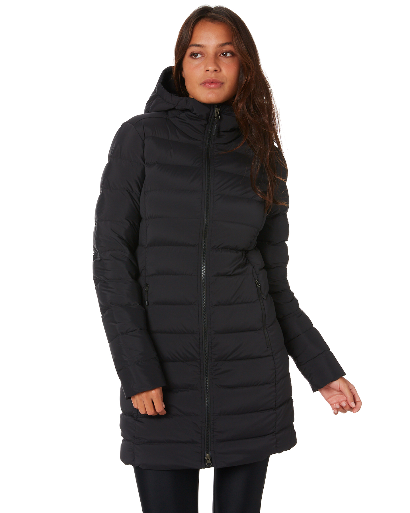 The North Face Womens Stretch Down Parka Jacket - Tnf Black | SurfStitch