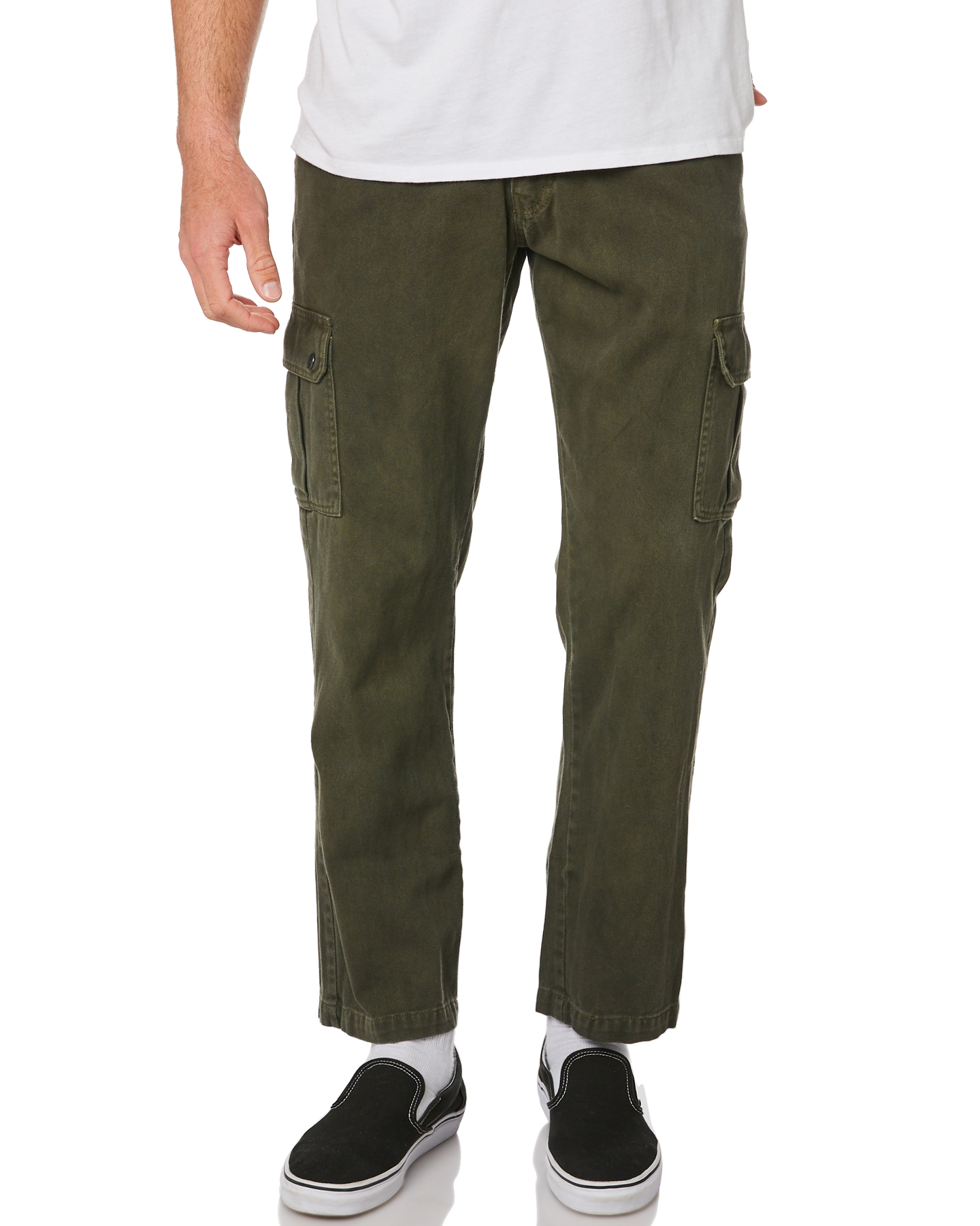 cargo pants green mens