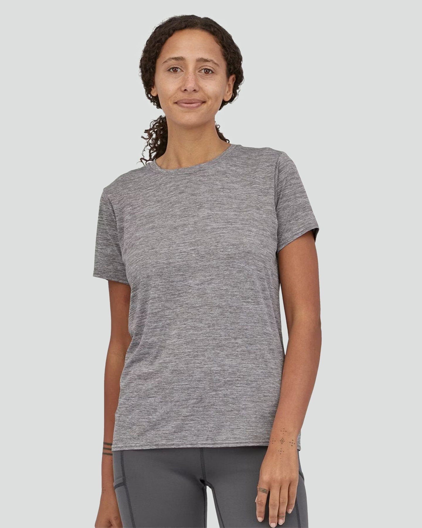 Patagonia Womens Capilene Cool Daily Shirt Feather Grey SurfStitch