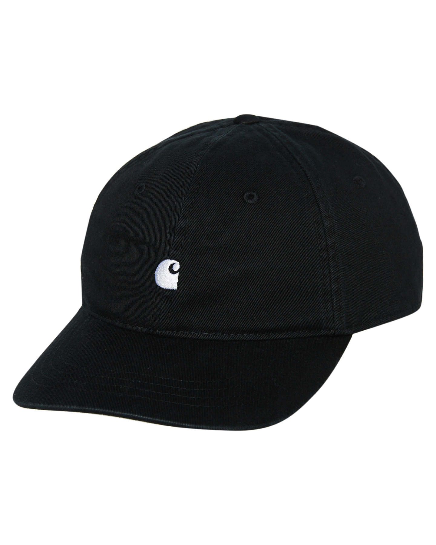 Carhartt Madison Logo Strapback Cap - Black White | SurfStitch