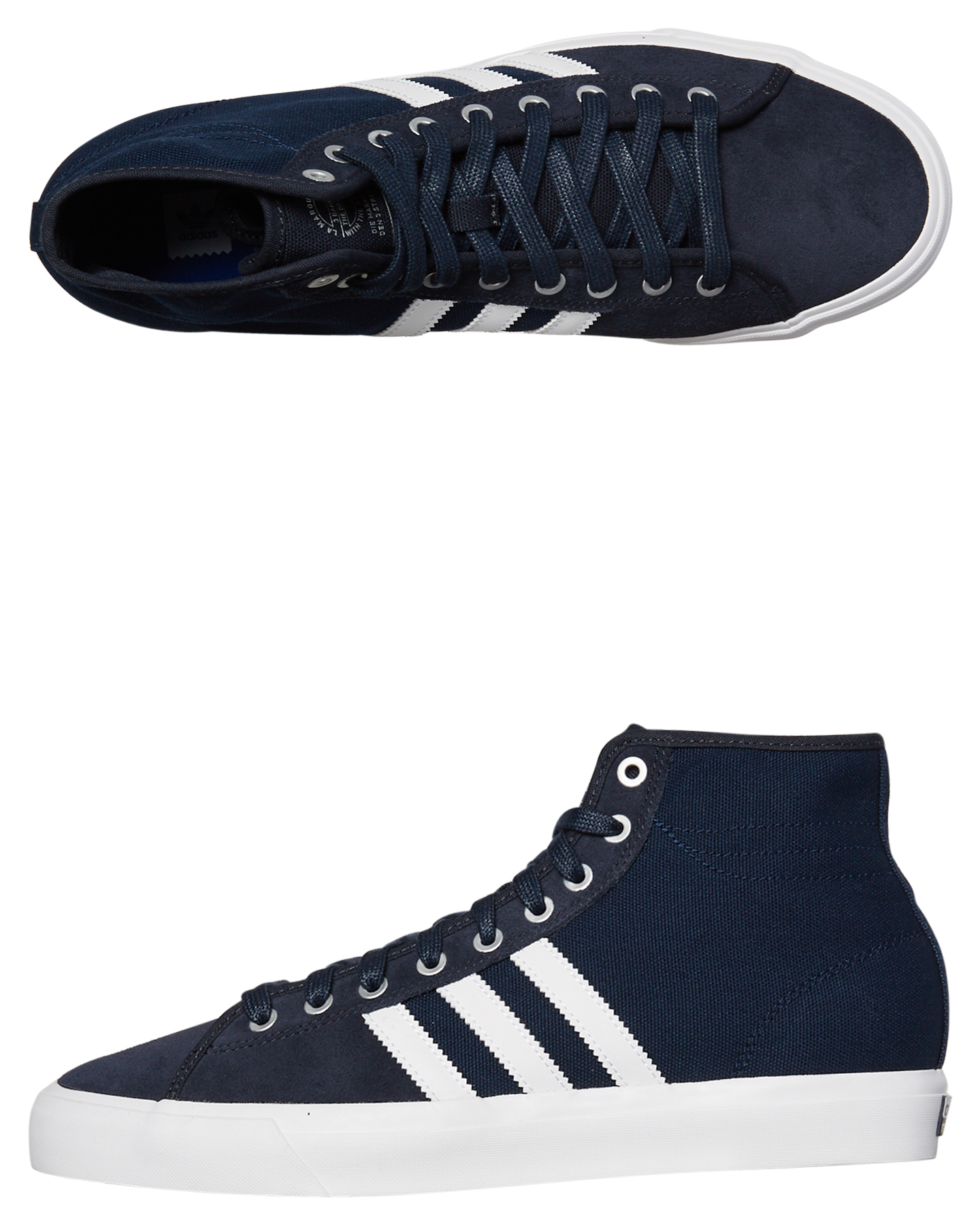 Adidas Originals Womens Matchcourt High Rx2 Shoe - Night Navy White | SurfStitch