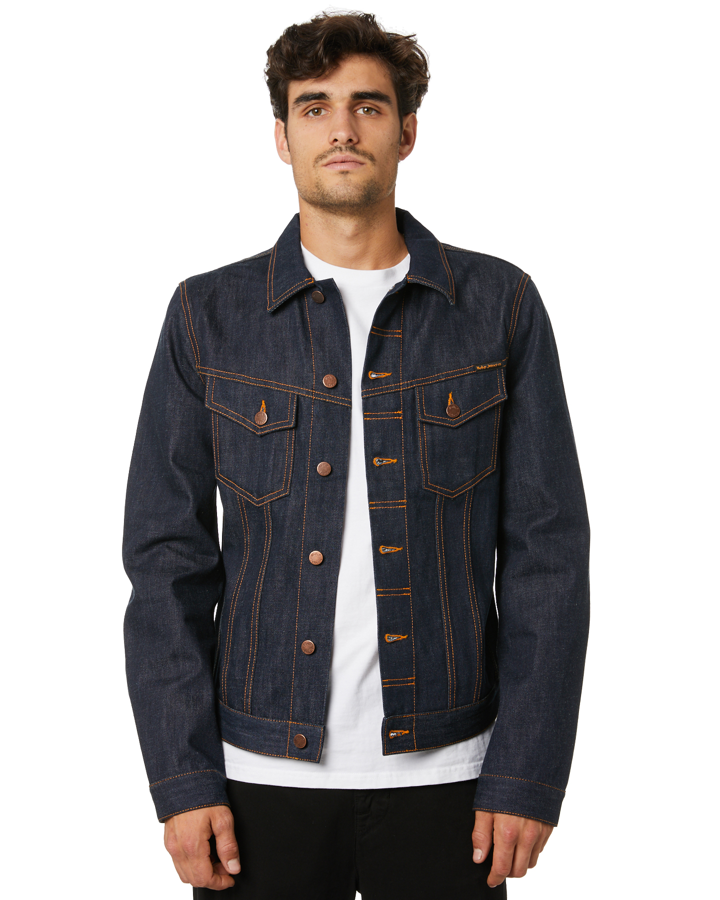 Nudie Jeans Co Billy Mens Denim Jacket - Denim | SurfStitch