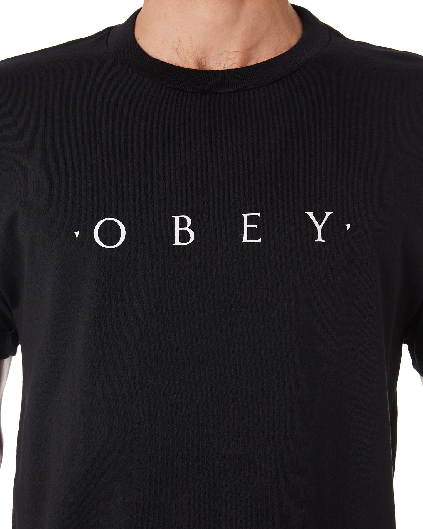 Obey Novel Obey Mens Tee - Black | SurfStitch