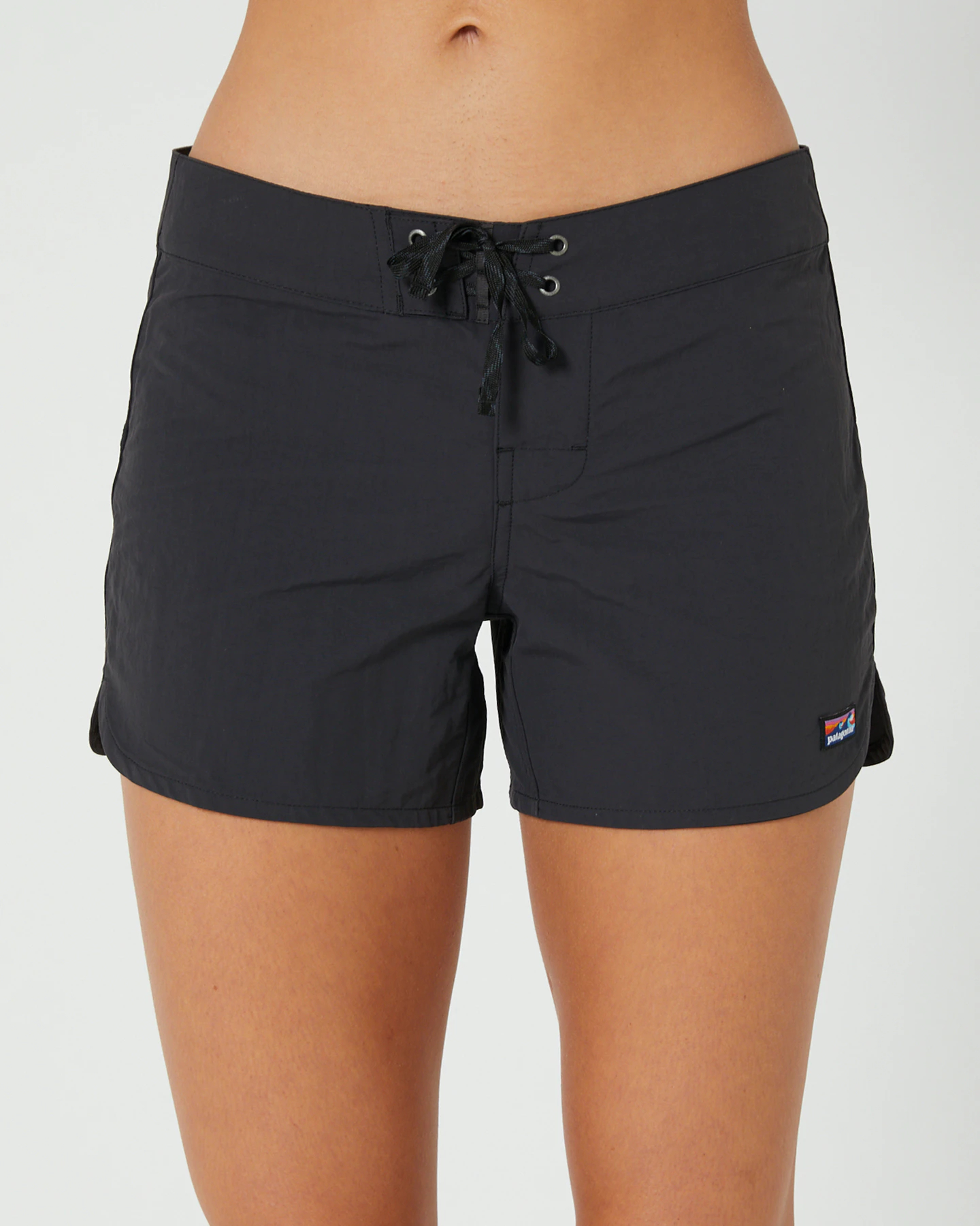 Patagonia Womens 5Inch Wavefarer Boardshorts Ink Black SurfStitch