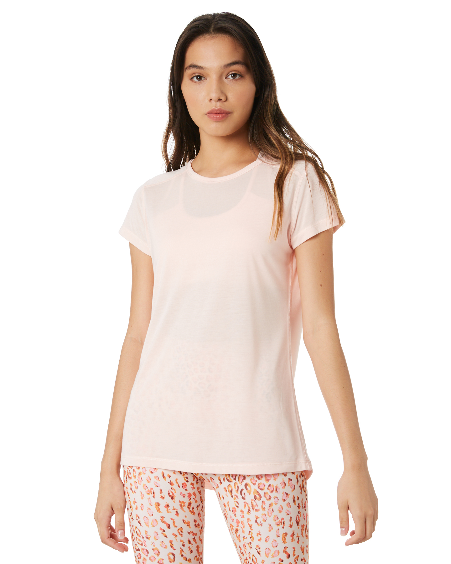 Lorna Jane Classic Active Tee - Dusty Pink | SurfStitch
