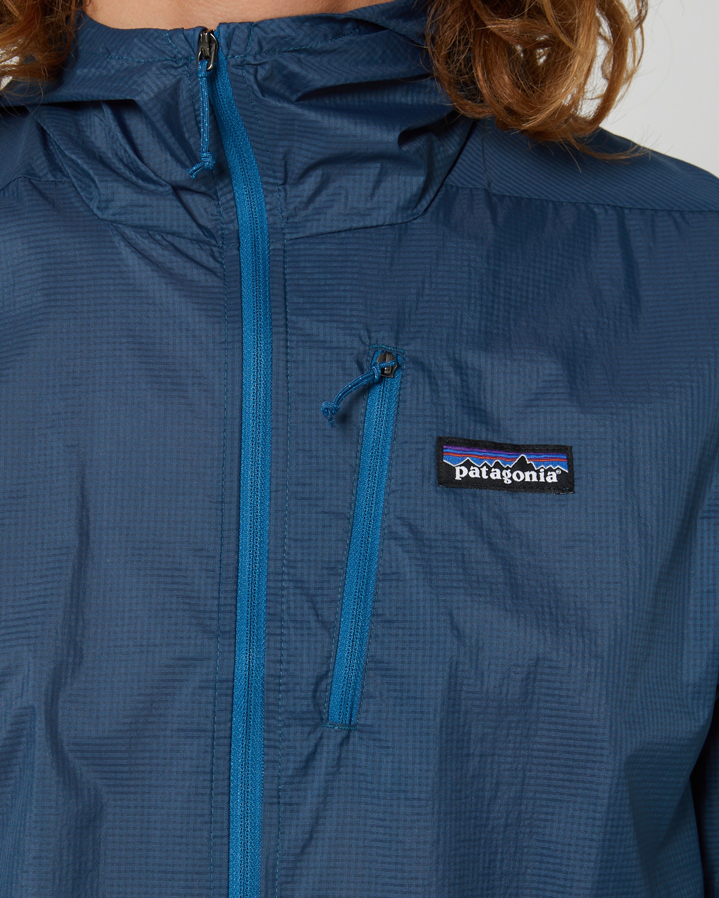 Patagonia Mens Houdini Jacket Wavy Blue SurfStitch