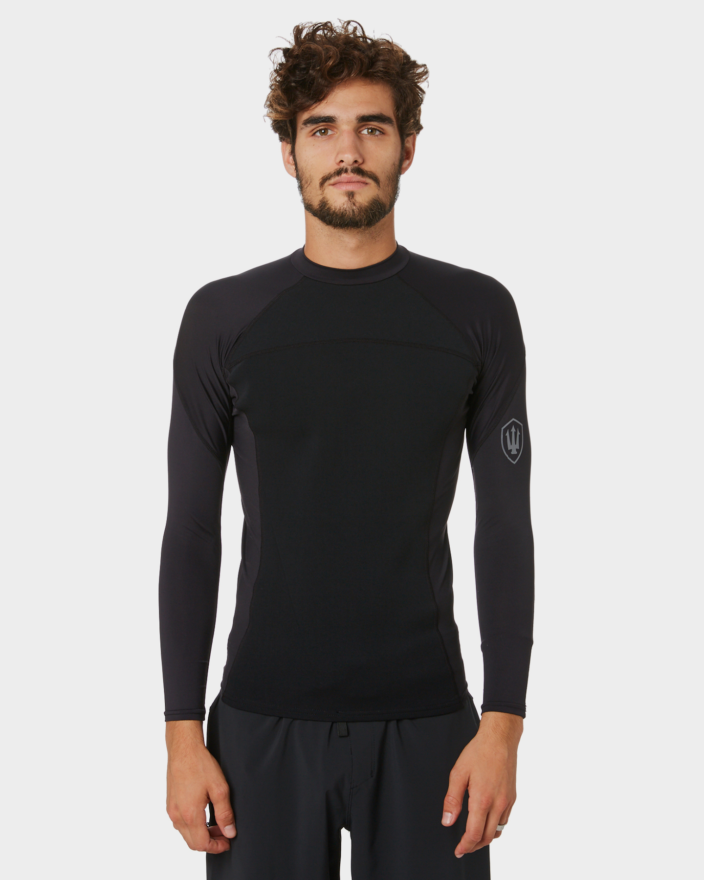 Fk Surf Mens Neo Lycra Ls Wetsuit Jacket - Black | SurfStitch