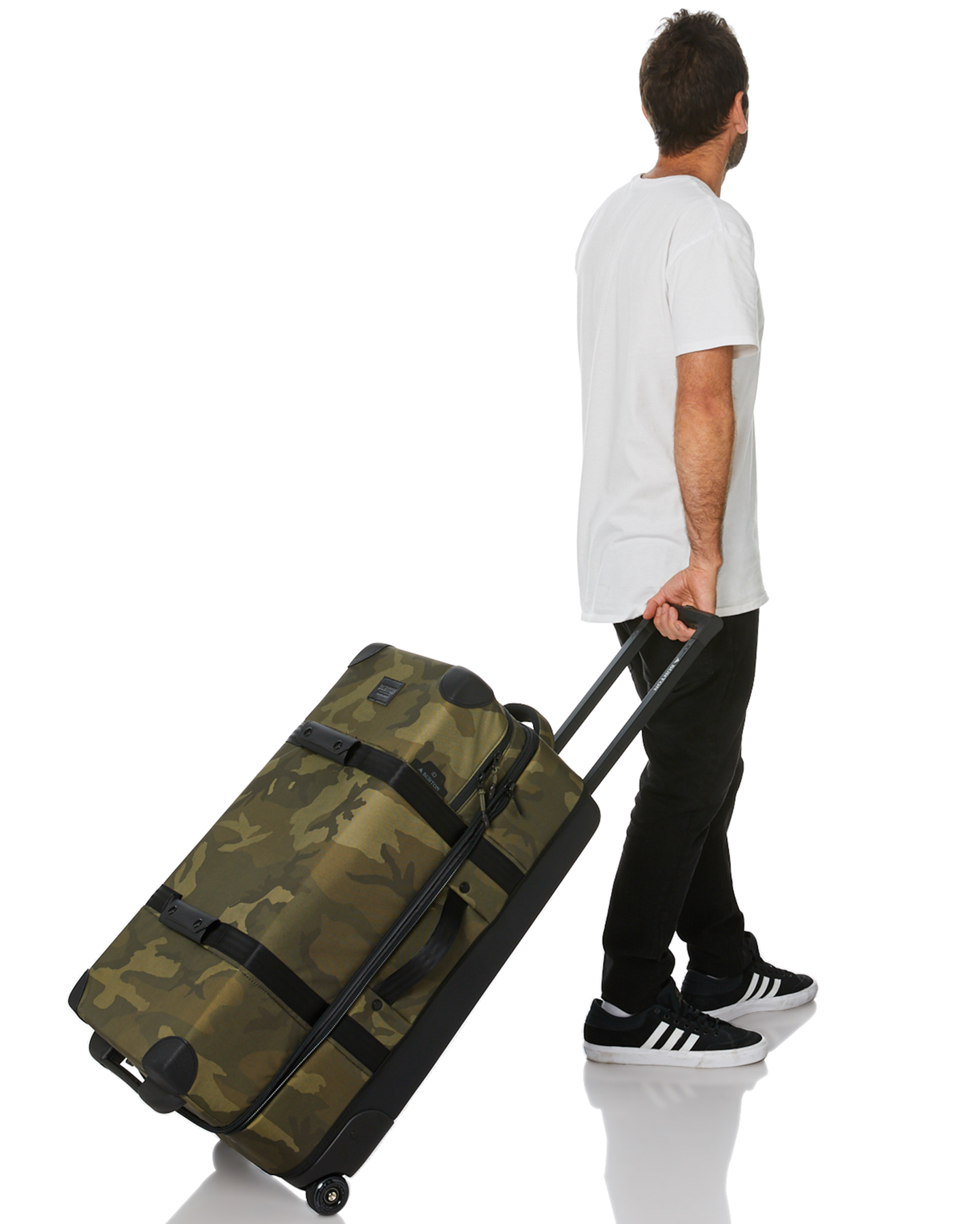burton wheelie double deck 86l travel bag