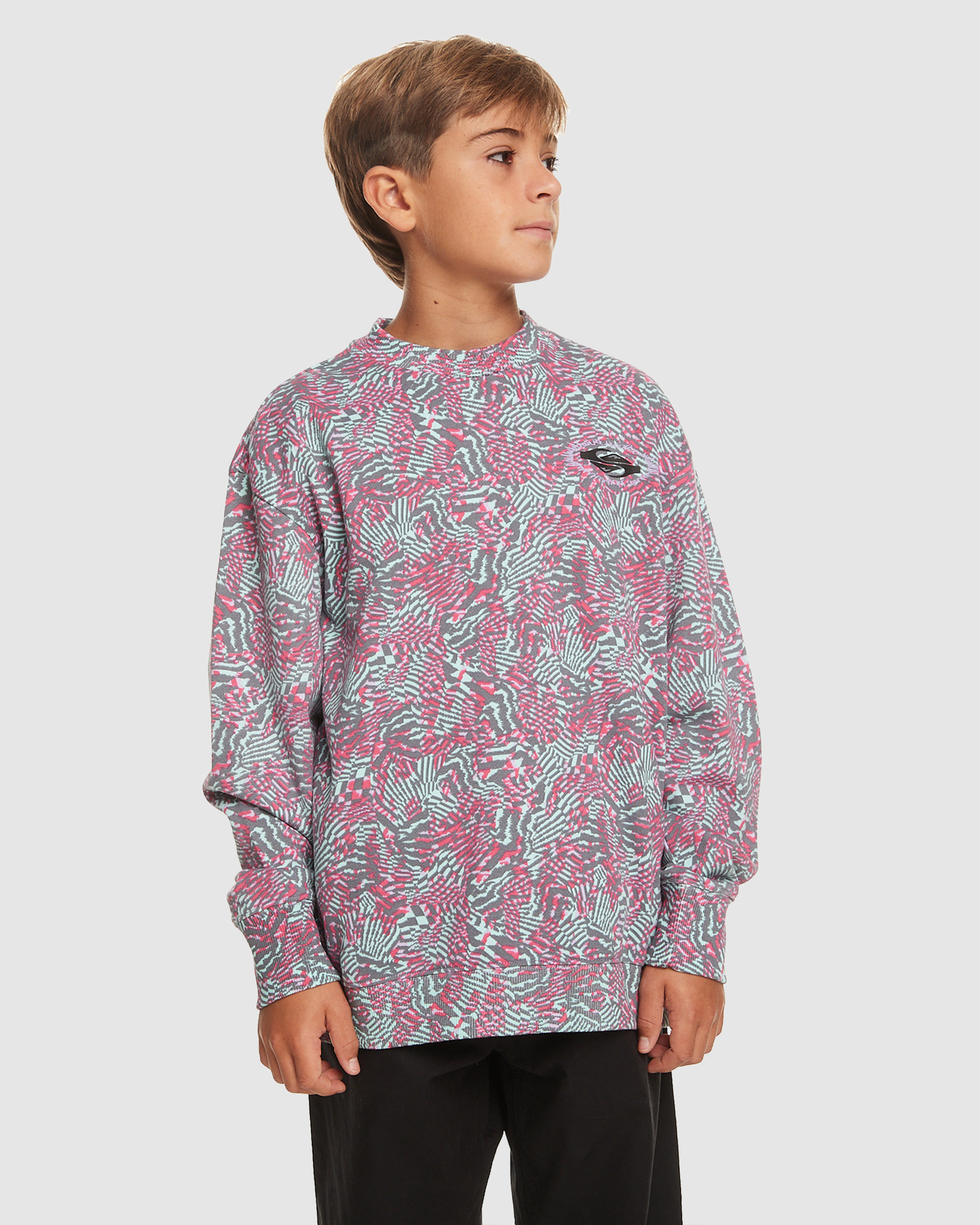 Quiksilver Boys 10-16 Radical Times Sweatshirt - Purple Rose | SurfStitch | Henkeltaschen