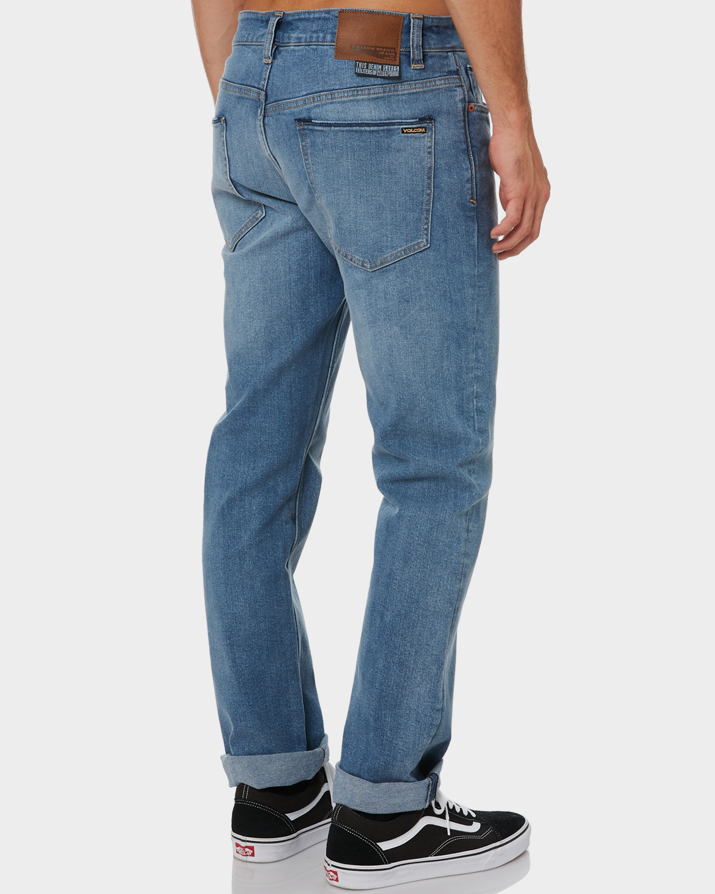 Volcom Solver Mens Jean - Old Town Indigo | SurfStitch