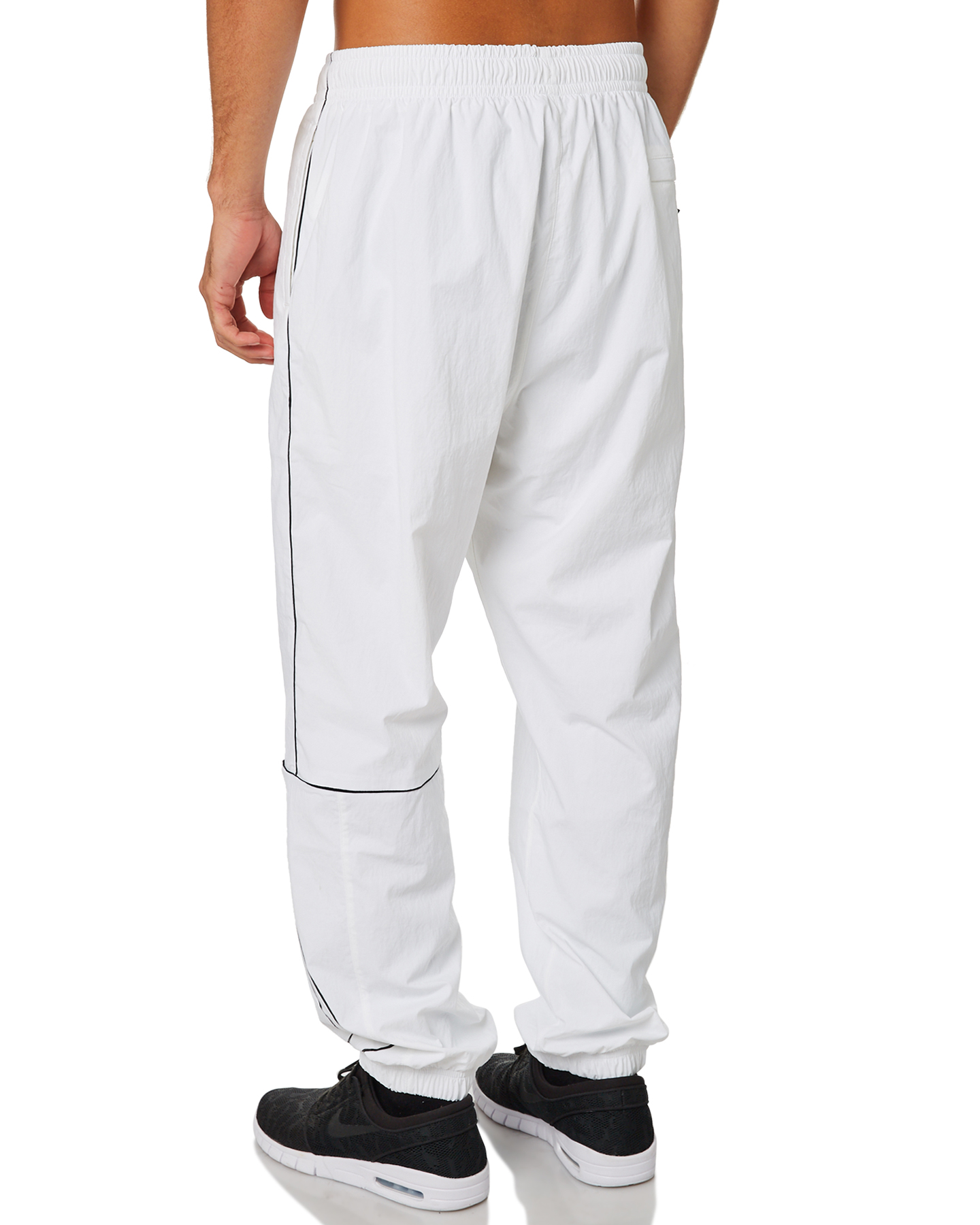 Nike Nike Sb Swoosh Mens Trackpant - White | SurfStitch