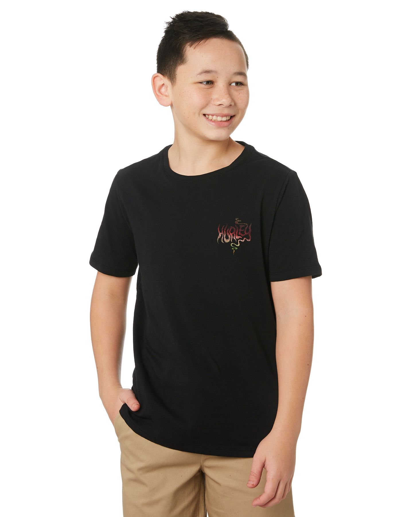 Hurley Youth Boys Prm Search And Destroy Tee - Black | SurfStitch