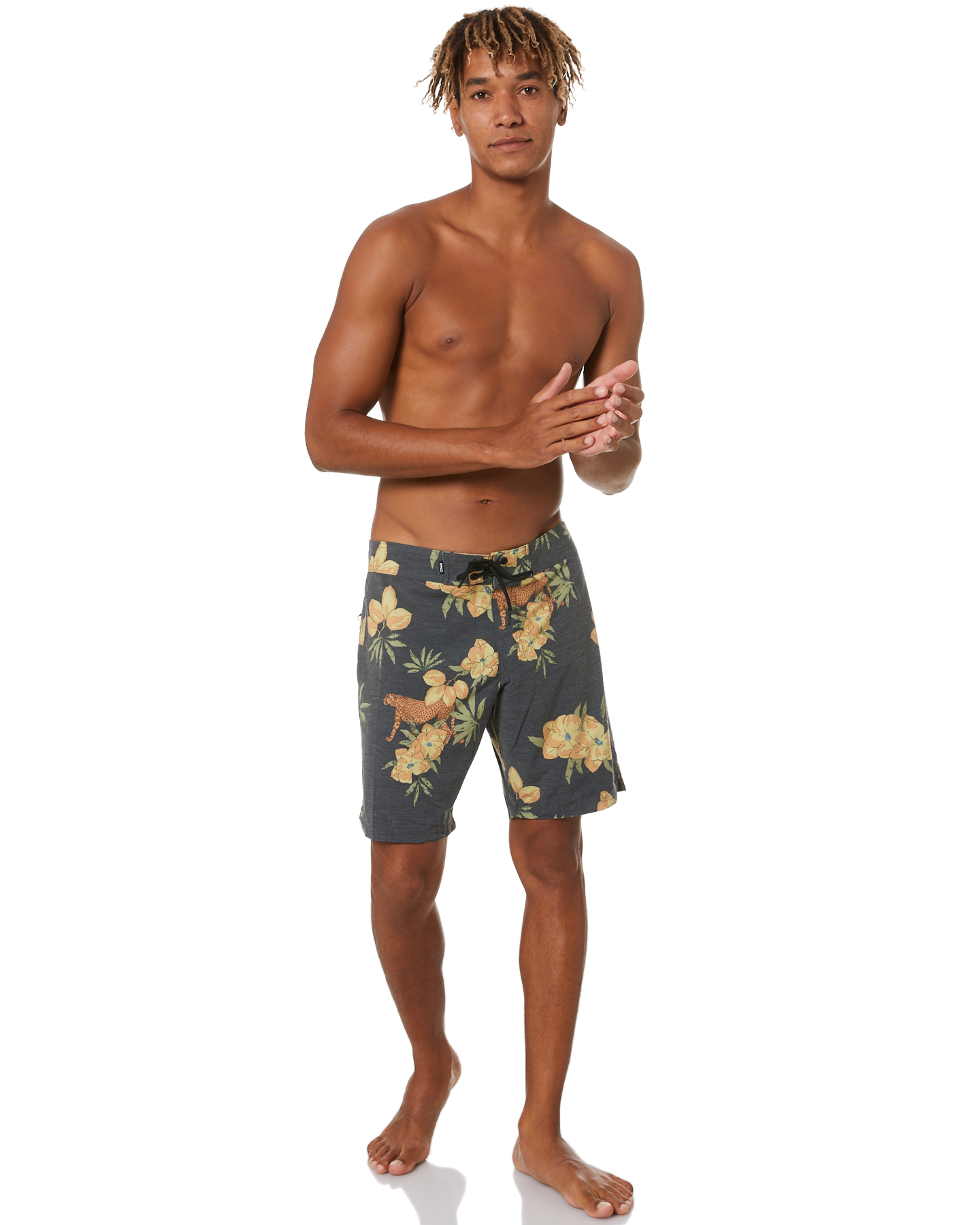 O'neill Shaka Zulu Mens Boardshort - Black Multi | SurfStitch