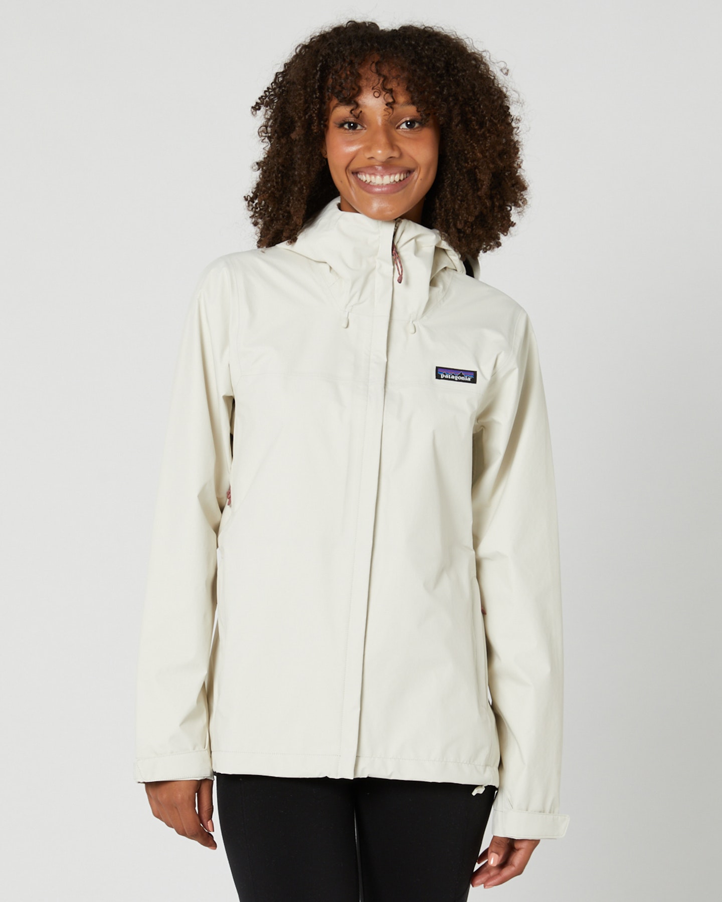 Patagonia Womens Torrentshell 3L Jacket Wool White SurfStitch