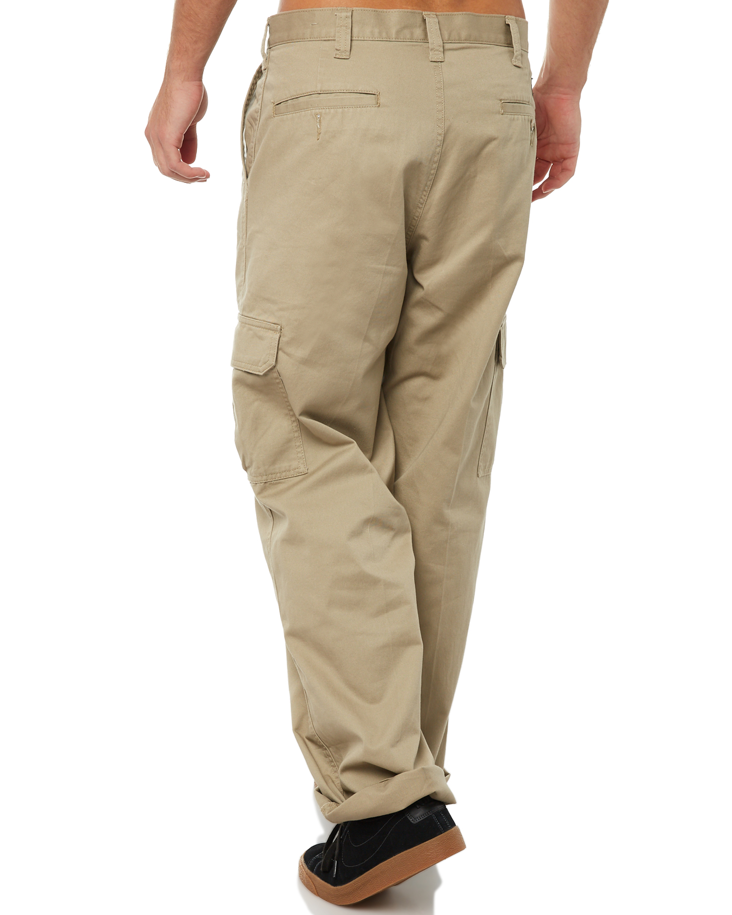 Dickies 23-214 Mens Cargo Pant - Rinsed Khaki | SurfStitch