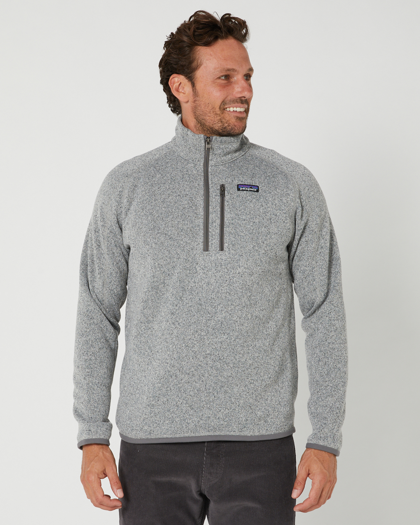Gray patagonia pullover on sale